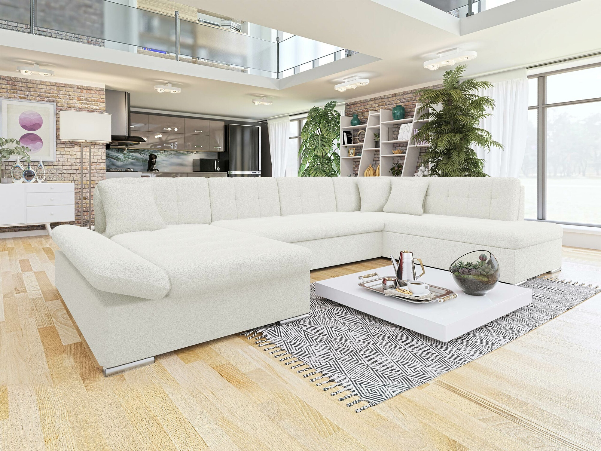 Canapé d'angle Comfivo Tilia II (Baloo 2073)