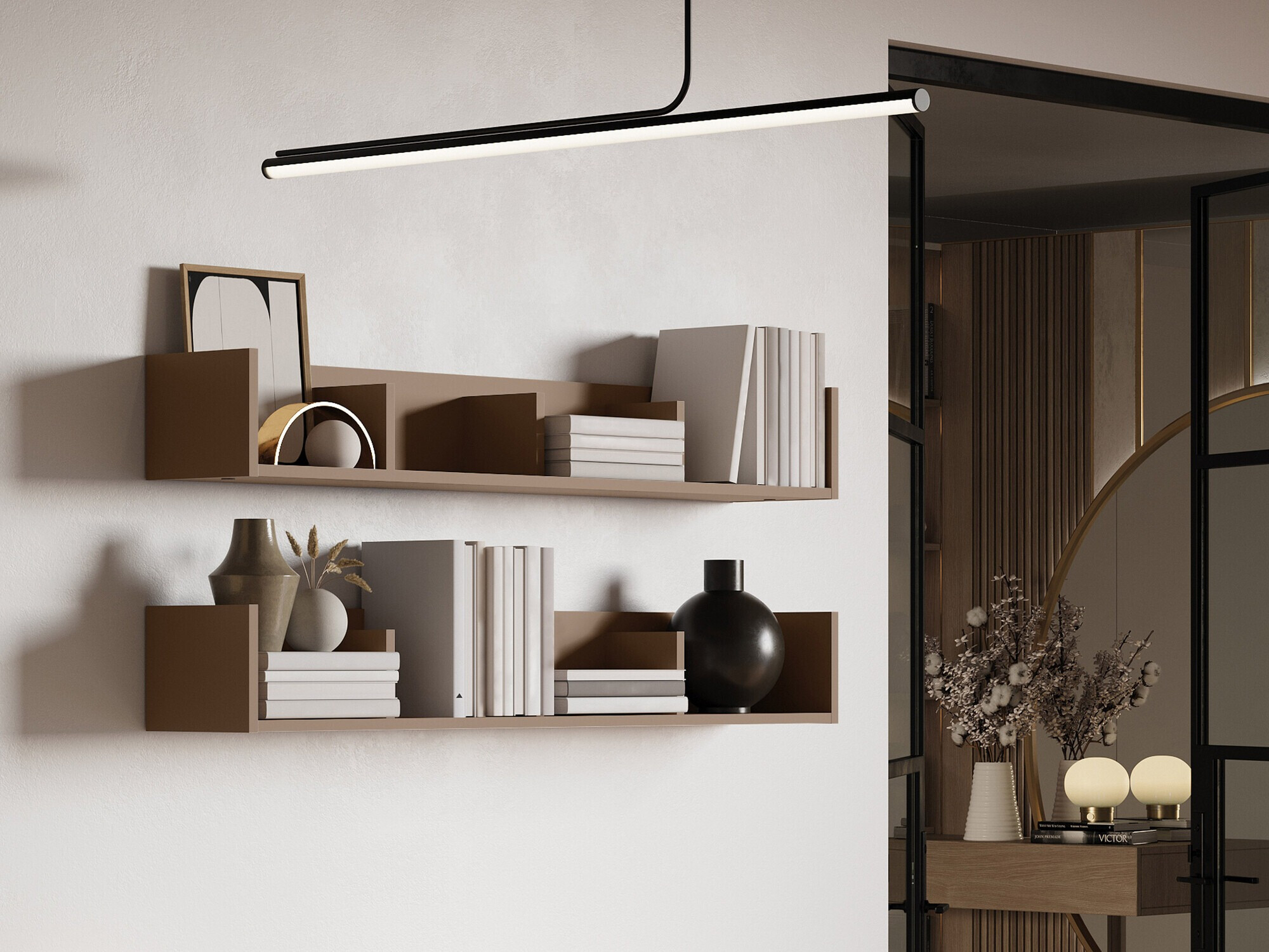 Ensemble d'étagères murales Delruvi 113