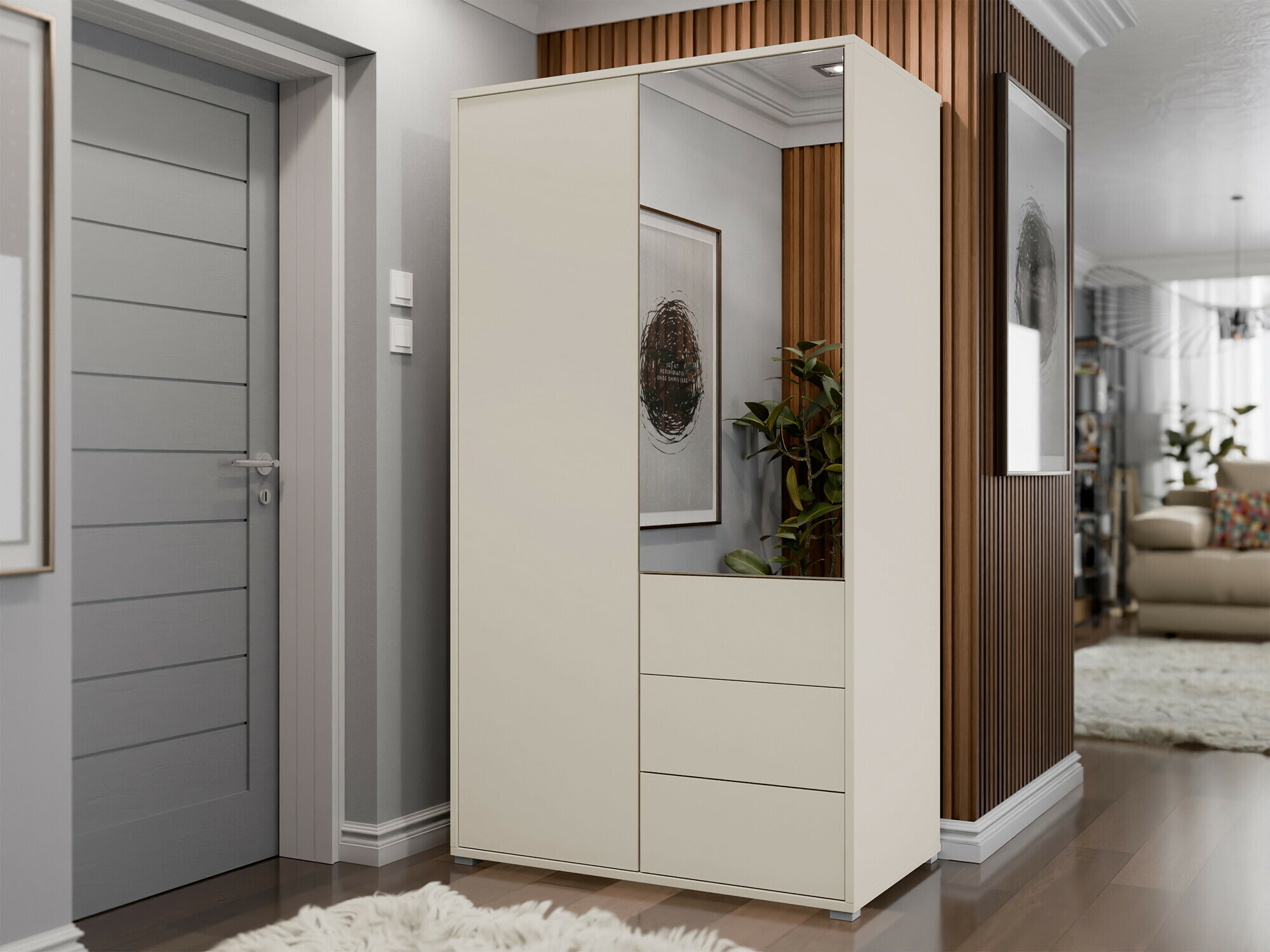 Armoire Comfivo Tutela (Cachemire)