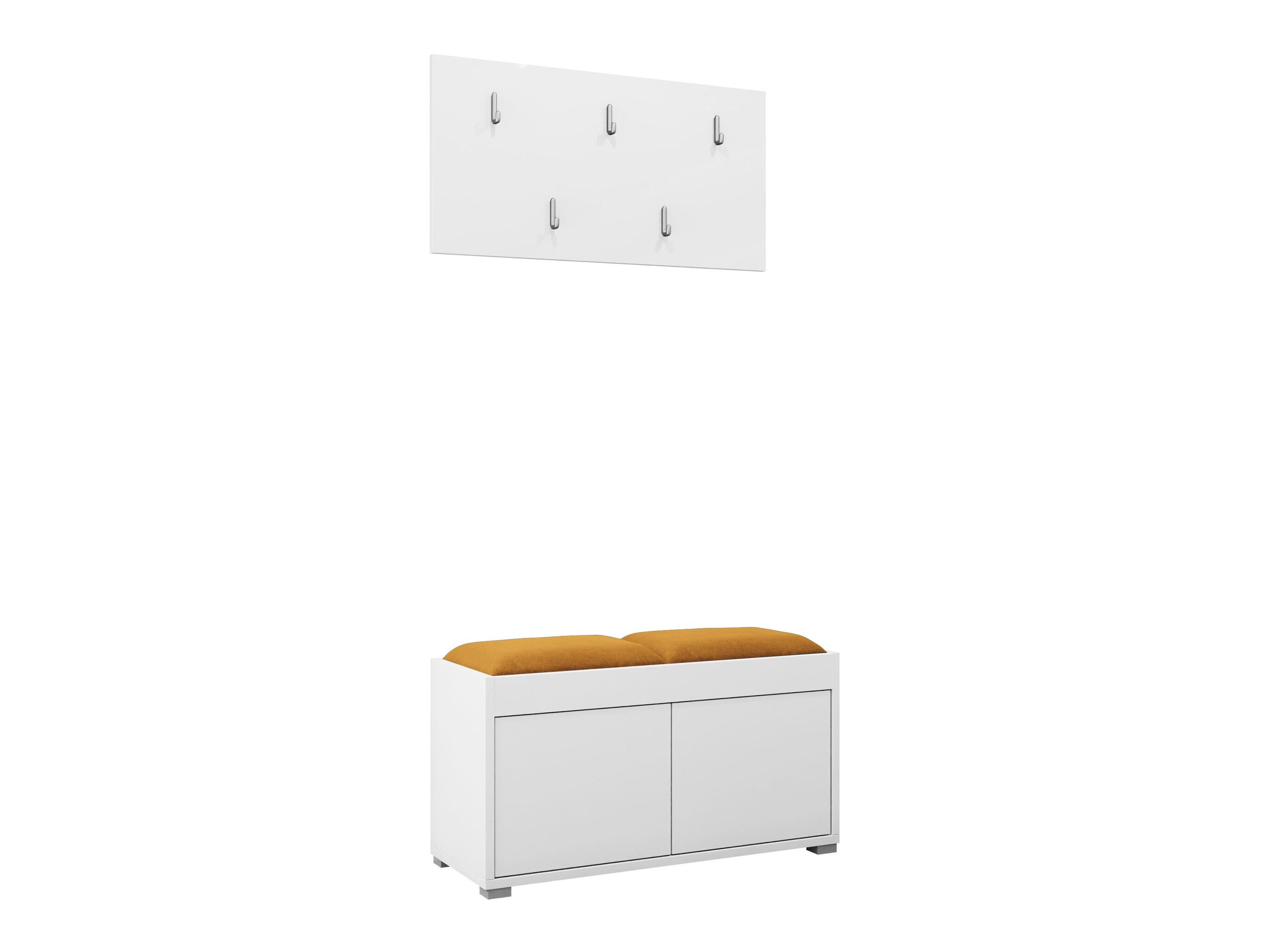 Meuble d'entrée Comfivo Tutela (Blanc)