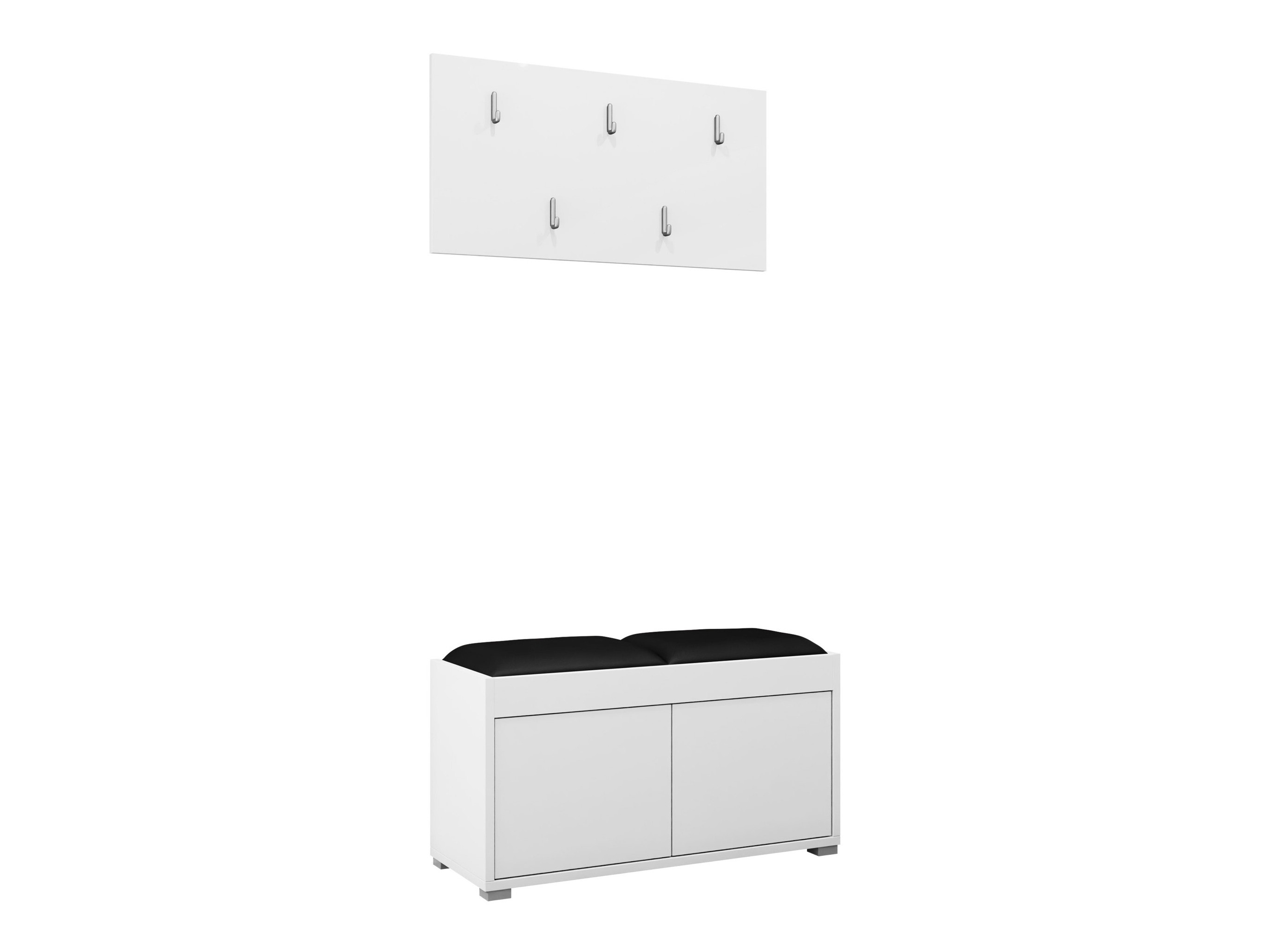 Meuble d'entrée Comfivo Tutela (Blanc)