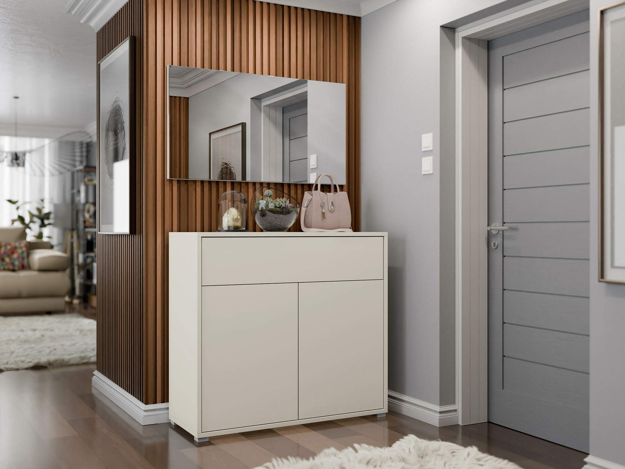 Meuble d'entrée Comfivo Tutela VI (Cachemire)