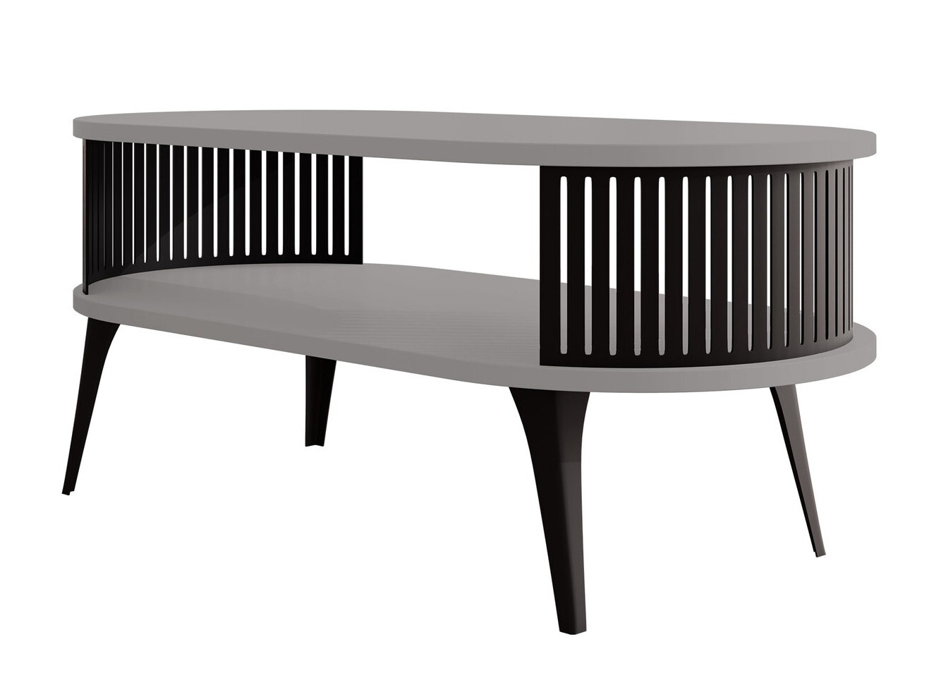 Table basse Vitum III (Noir + Graphite)