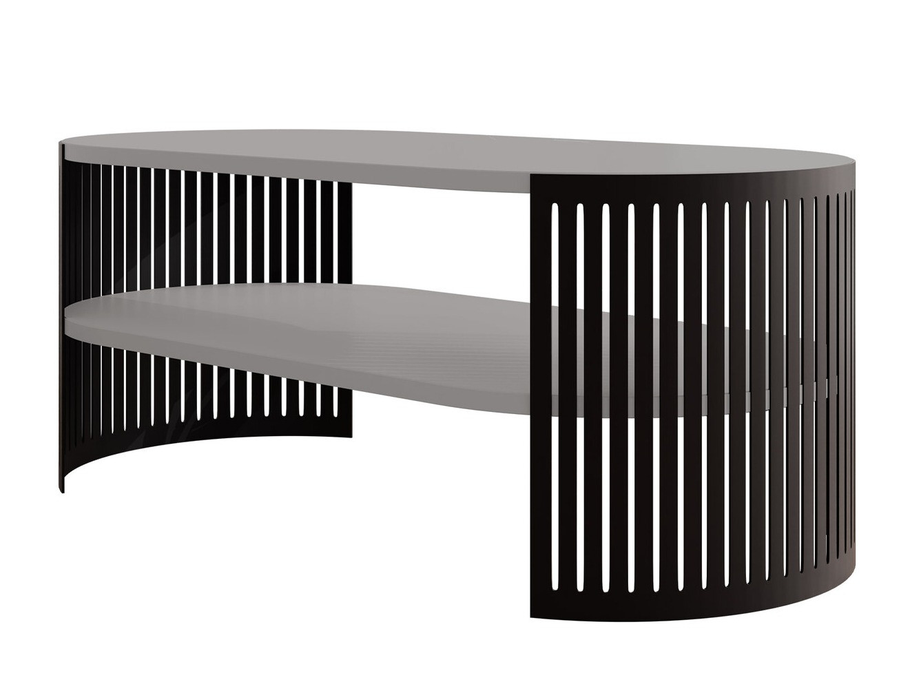 Table basse Evanola 103 (Noir + Graphite)