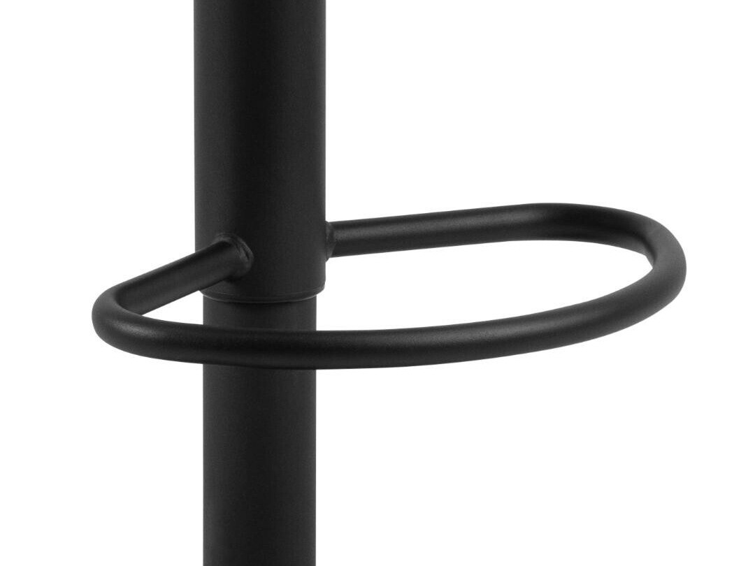 Chaise de bar mi-hauteur Norsica 280 (Brun clair + Noir)