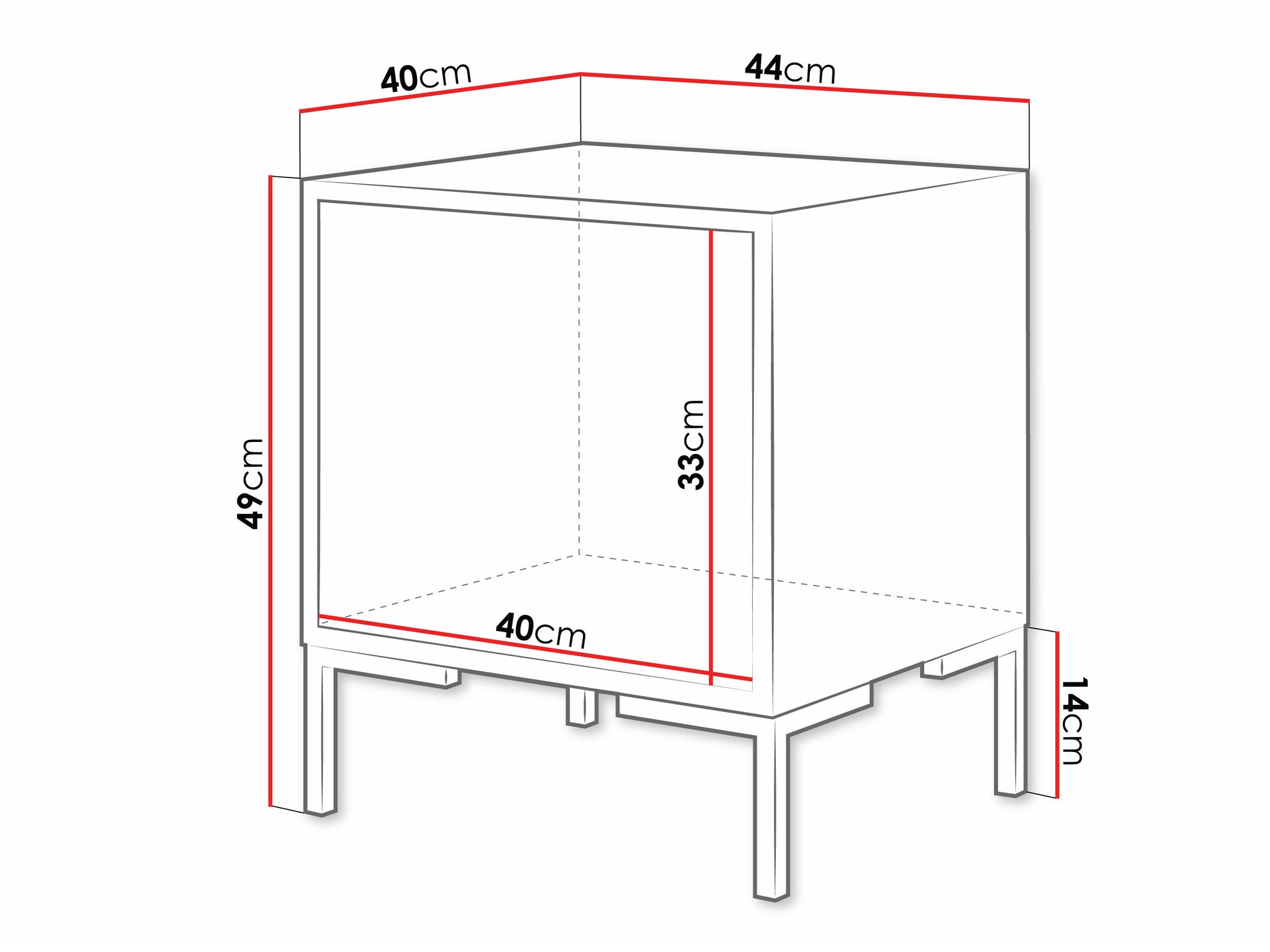 Table de chevet Fabula