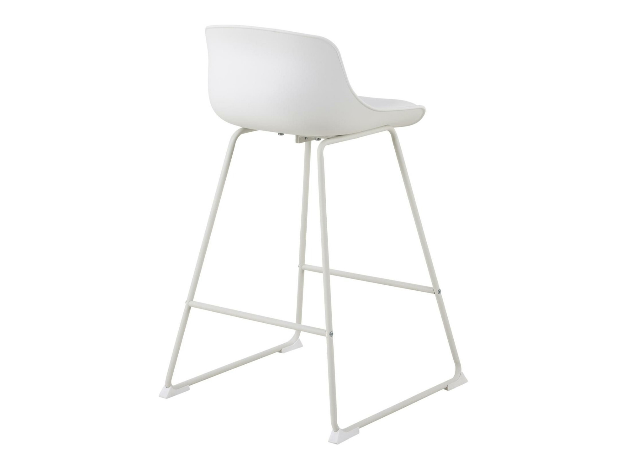 Chaise de bar mi-hauteur Norsica 865 (Blanc)