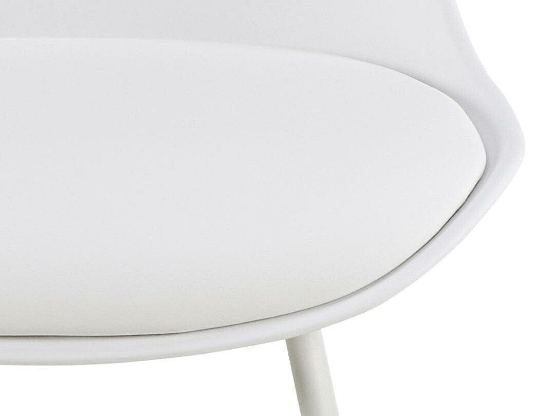 Chaise de bar mi-hauteur Norsica 865 (Blanc)