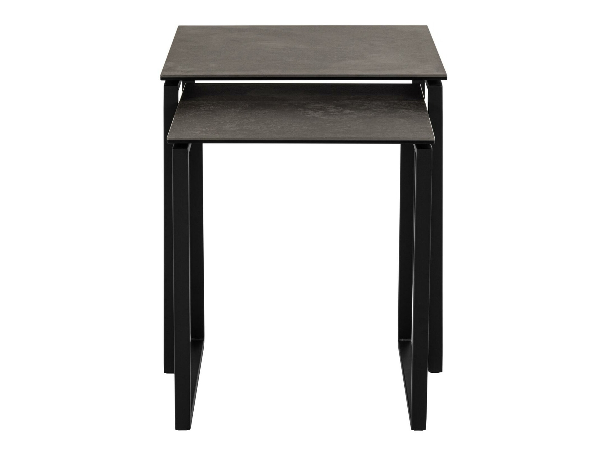 Ensemble de tables d'appoint Norsica 873 (Noir)