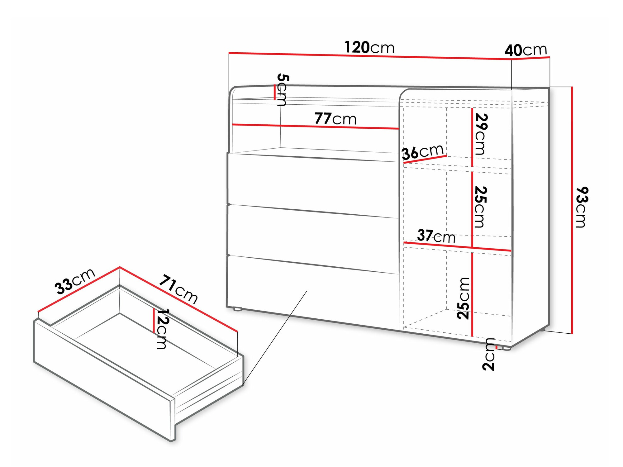 Commode Domcali 108