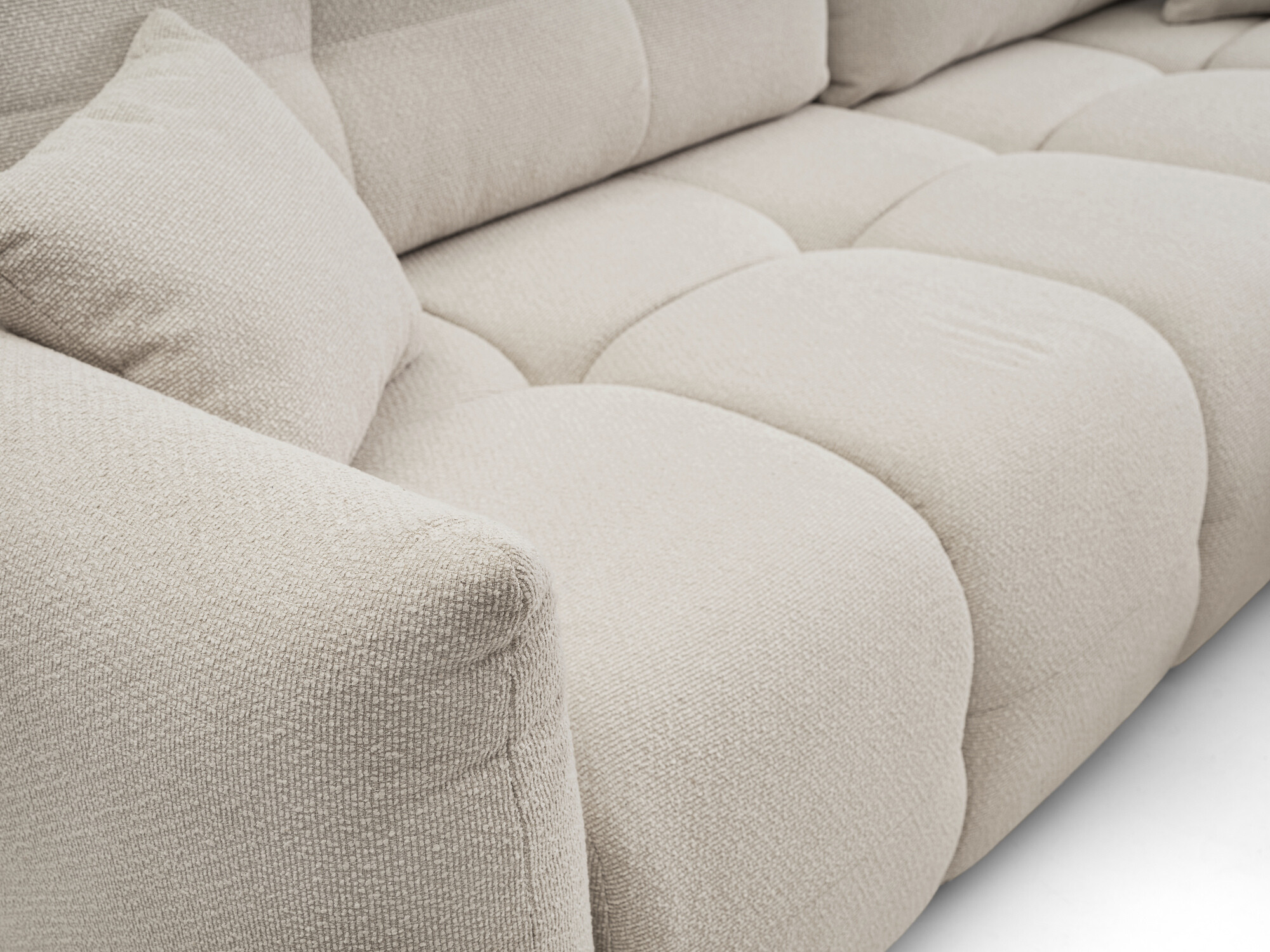 Canapé d'angle Kingston 146 (Nonrdic Taupe)