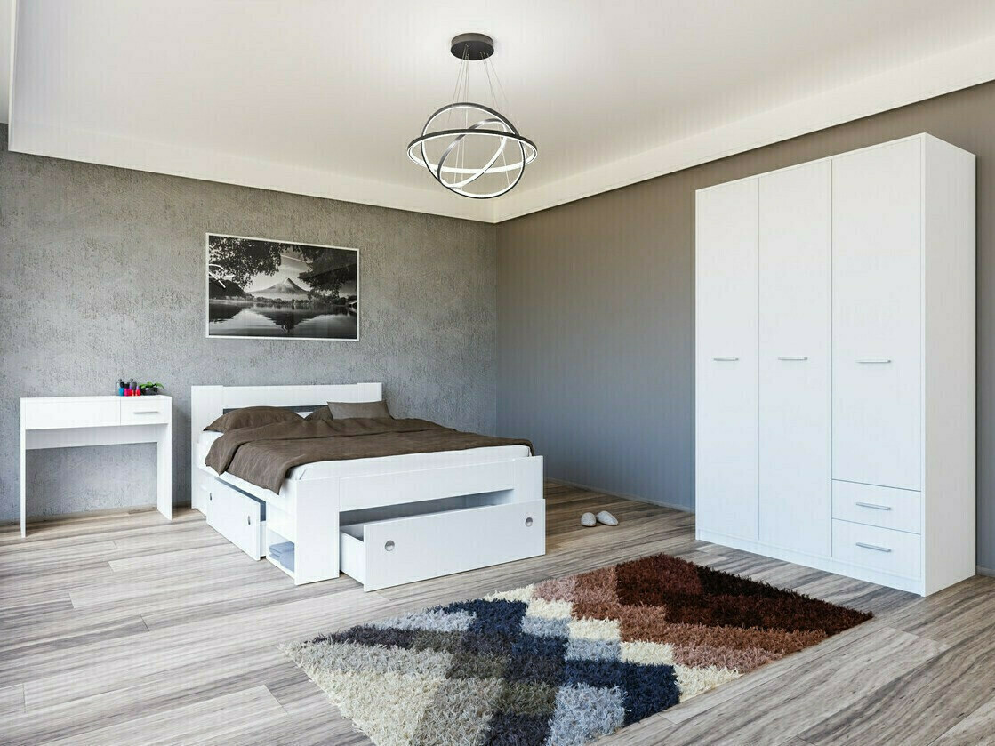 Lit Novsore 130 (Blanc)