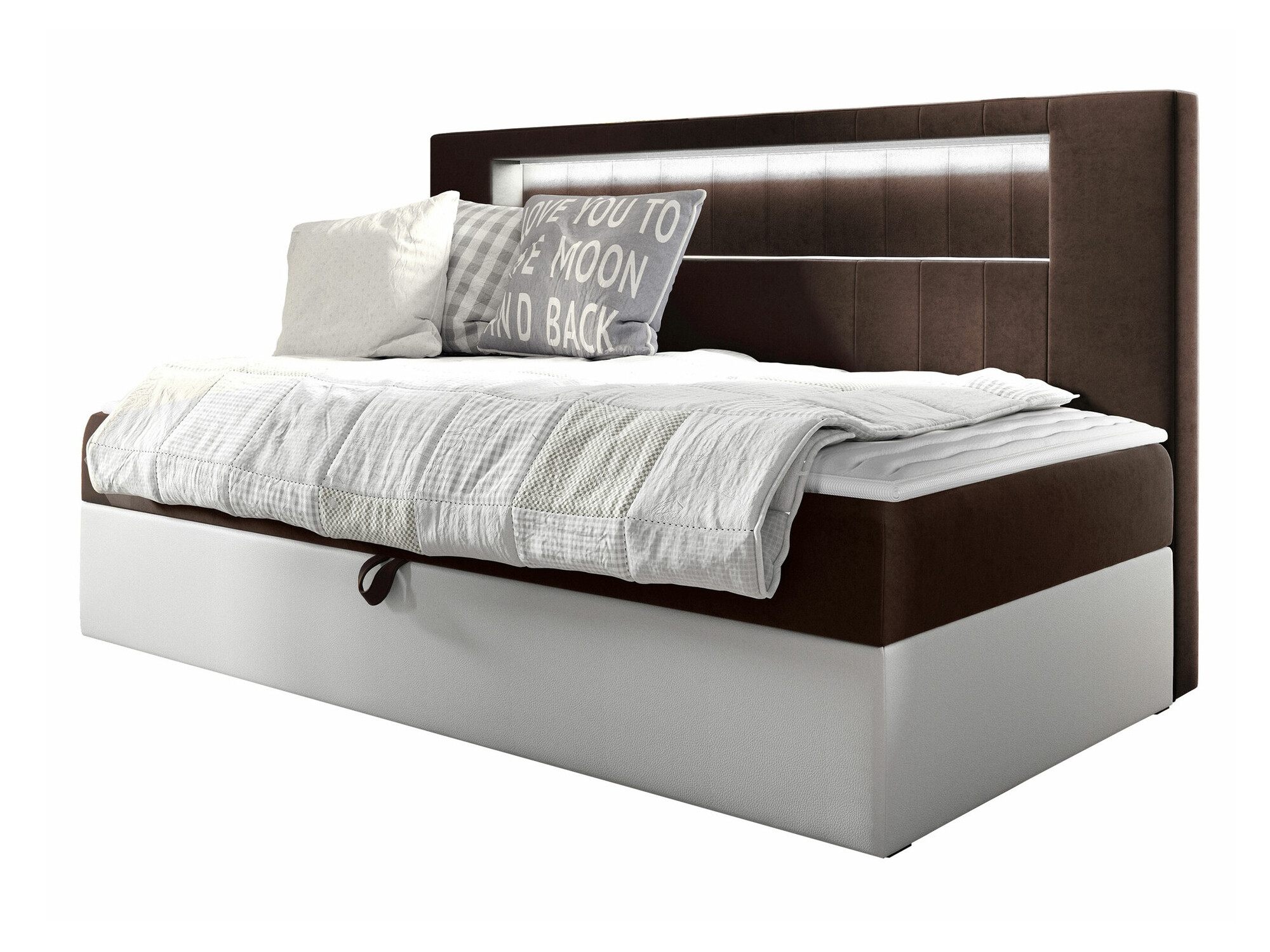 Lit boxspring Baltimore 168 (Soft 017 + Fresh 4)