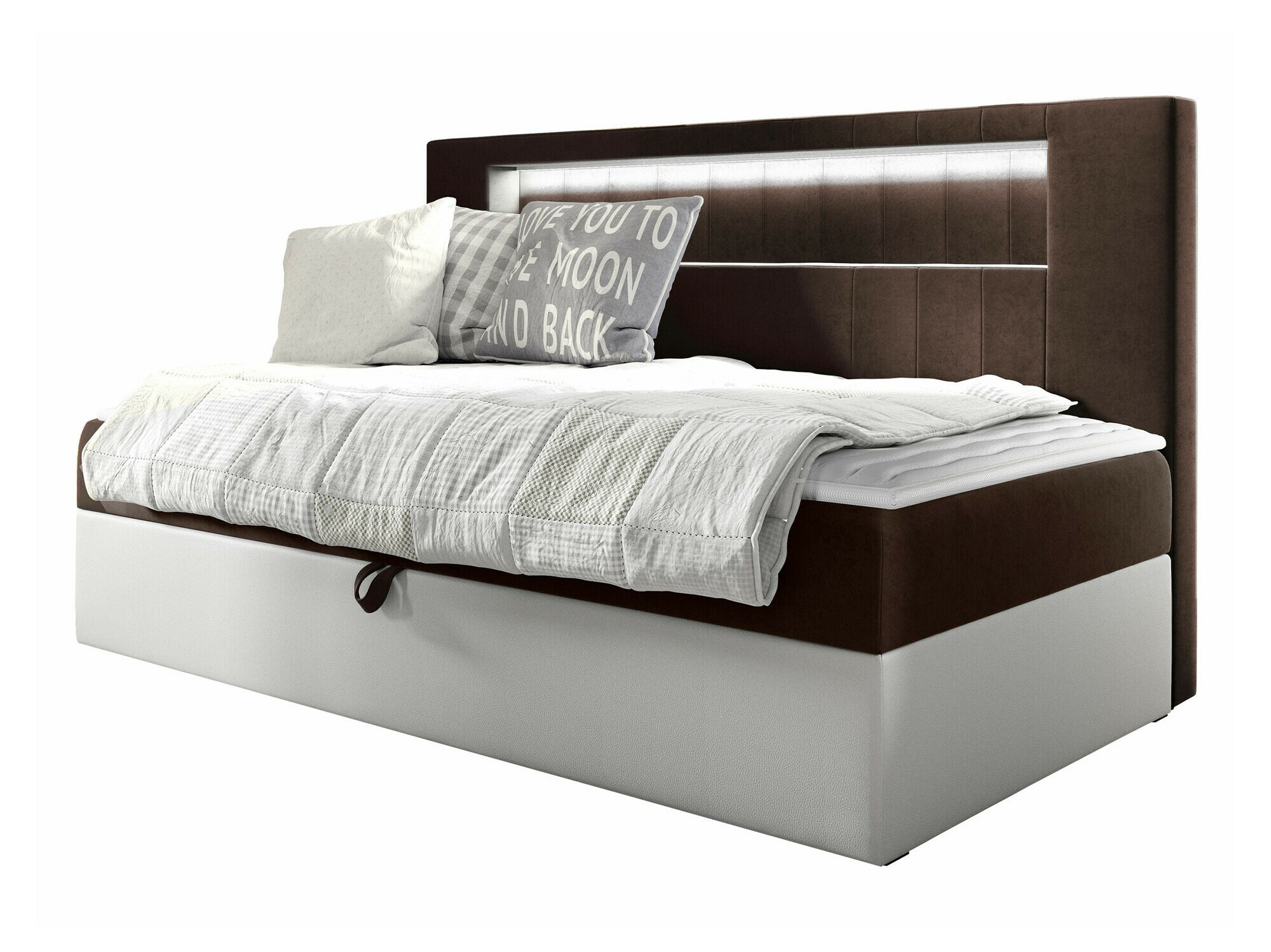 Lit boxspring Baltimore 168 (Soft 017 + Fresh 4)