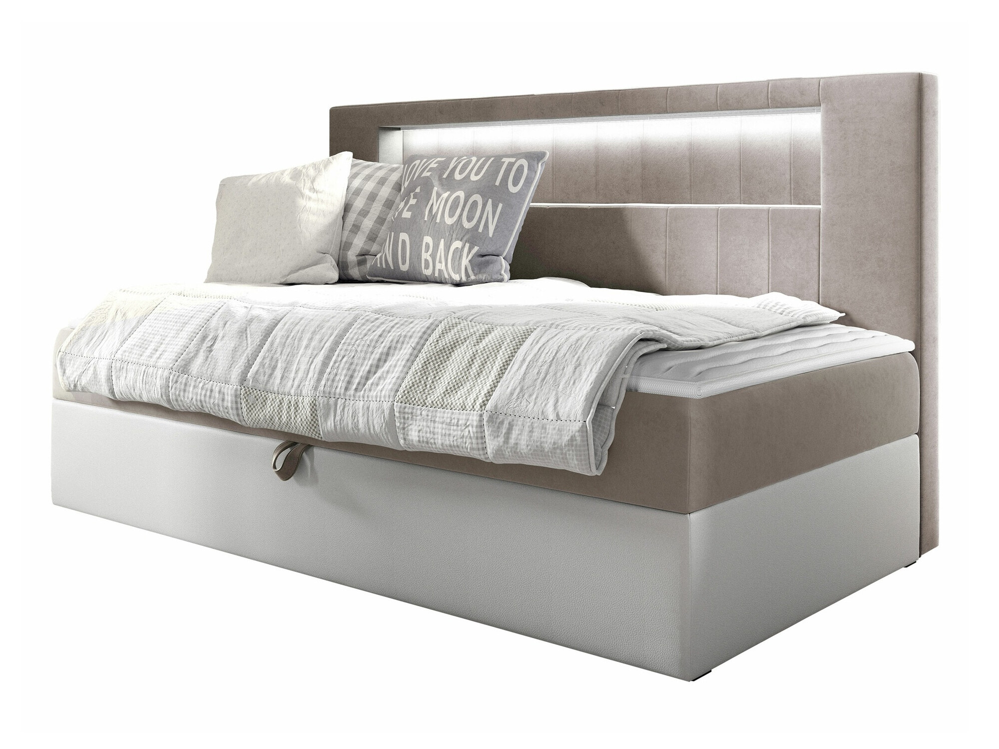 Lit boxspring Lucus IV (Soft 017 + Fresh 1)