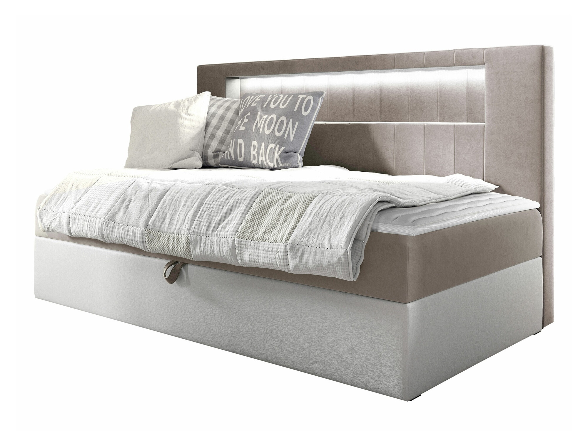 Lit boxspring Lucus IV (Soft 017 + Fresh 1)