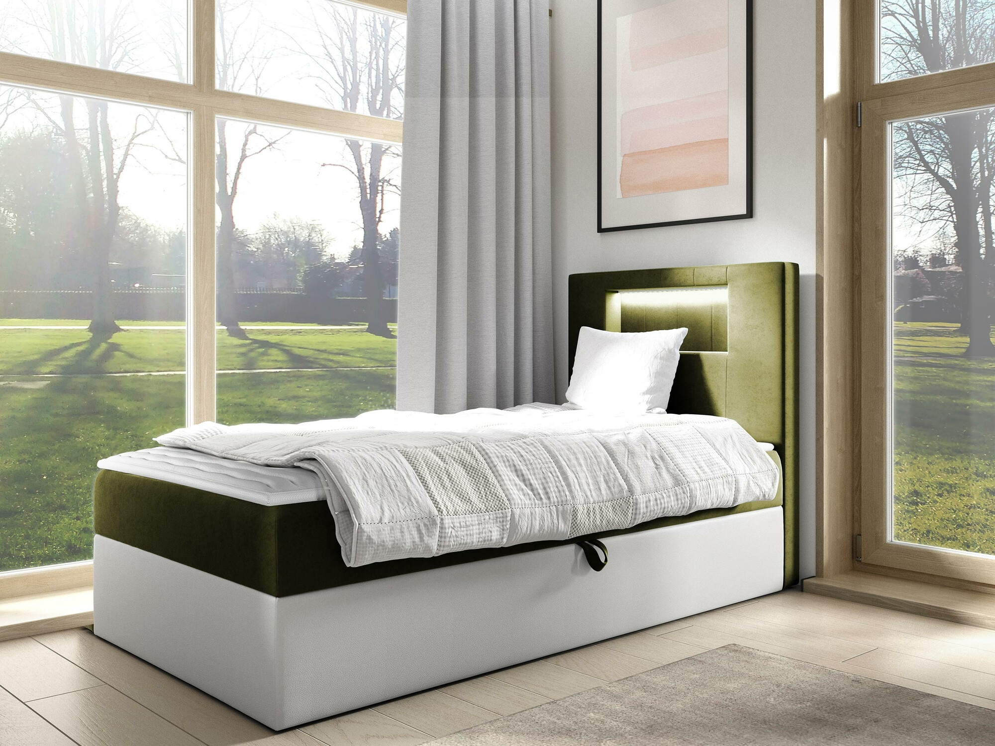 Lit boxspring Lucus V (Soft 017 + Fresh 12)
