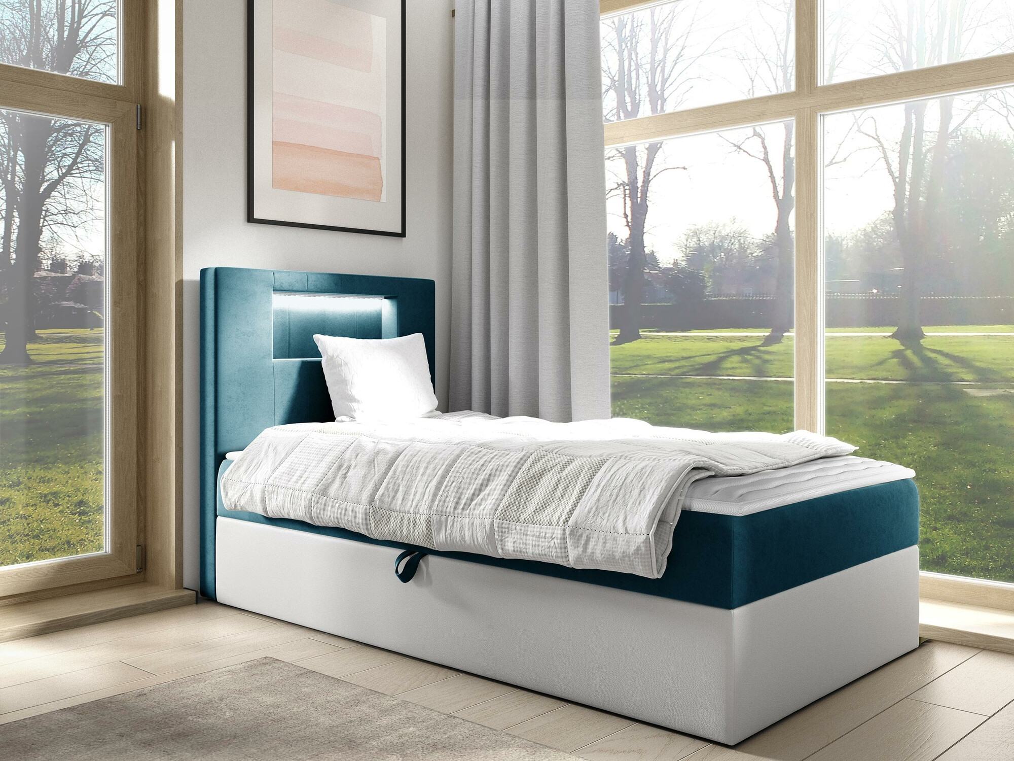 Lit boxspring Lucus V (Soft 017 + Fresh 34)