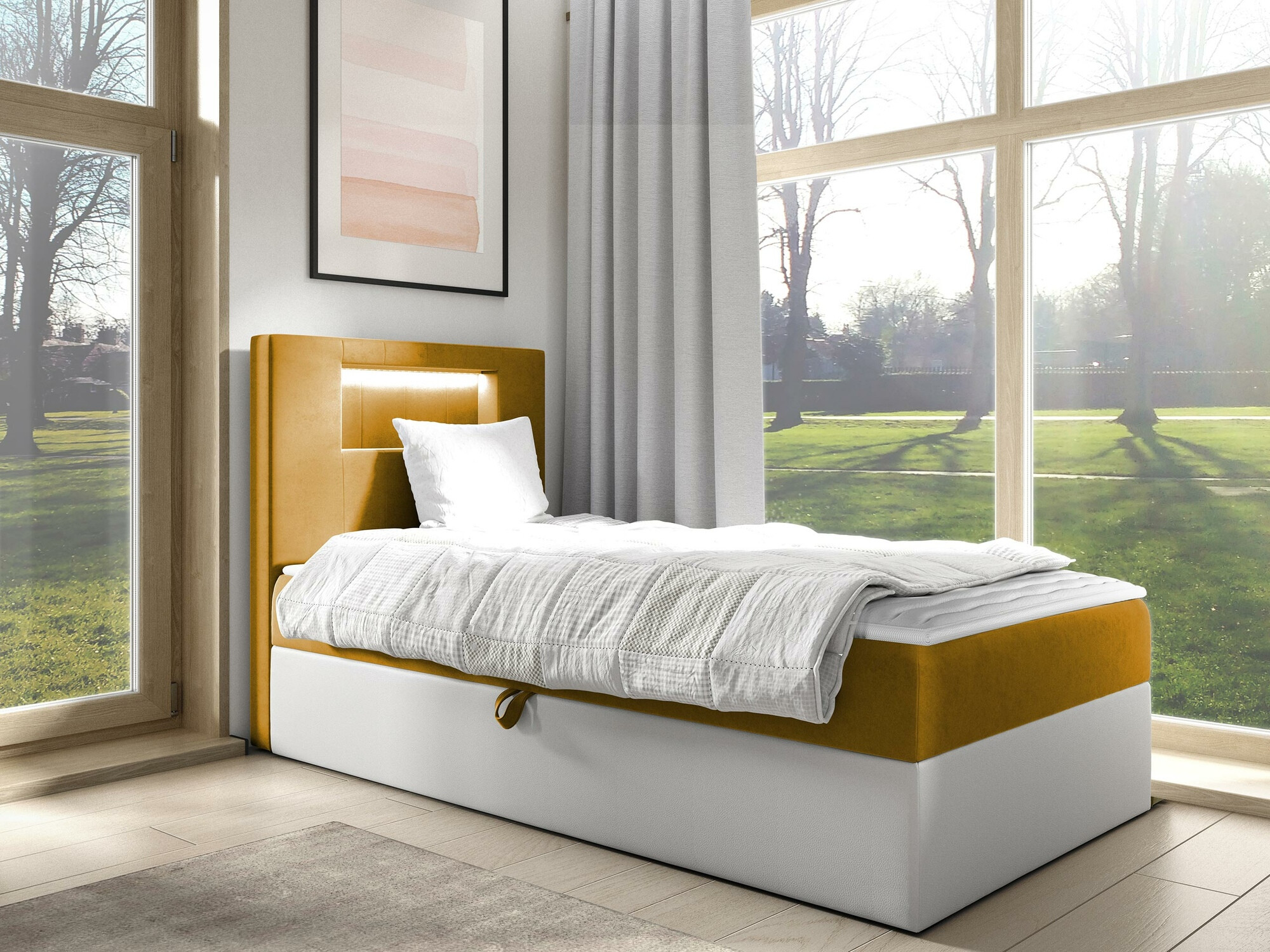 Lit boxspring Lucus V (Soft 017 + Fresh 37)