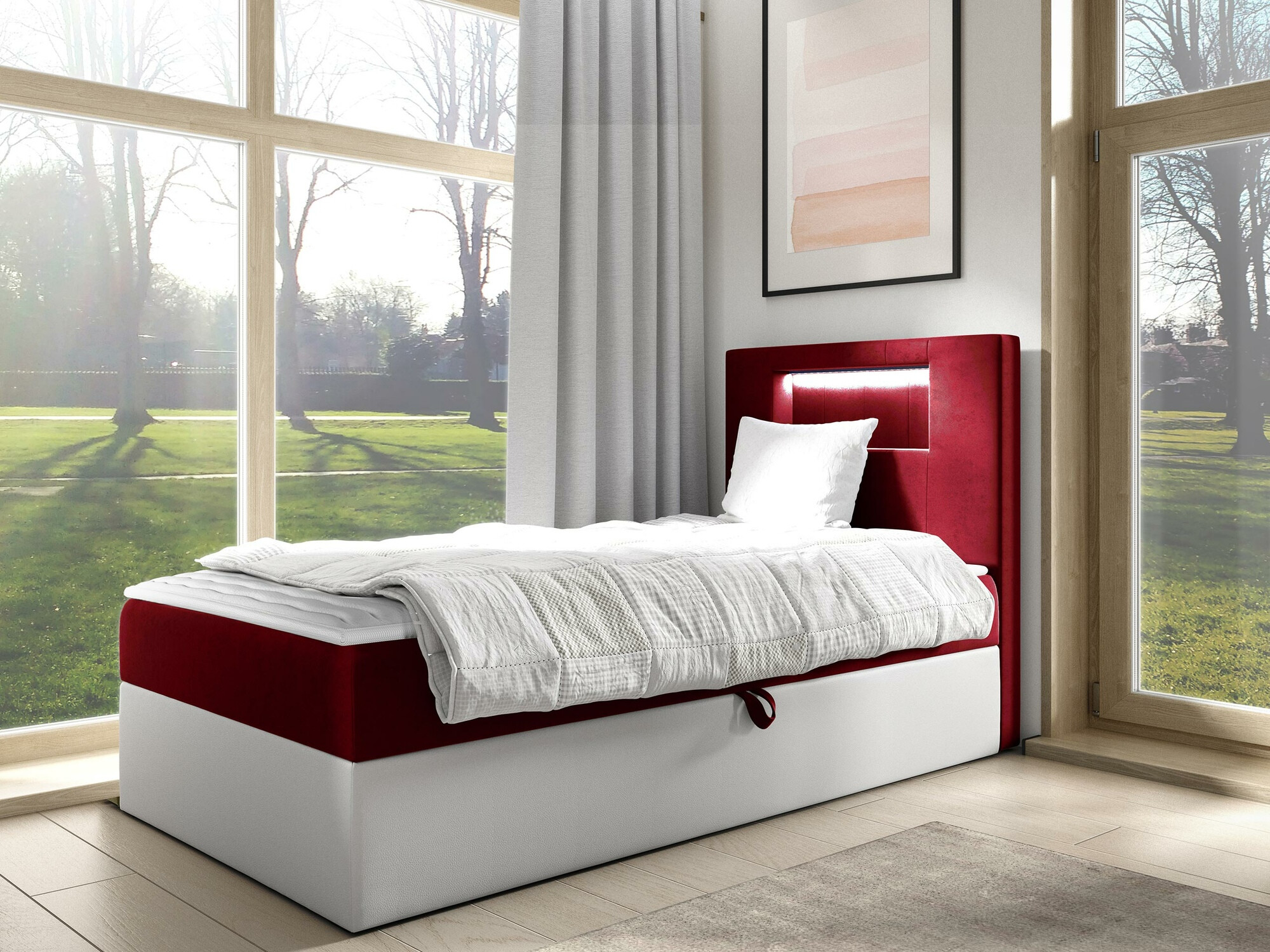 Lit boxspring Lucus V (Soft 017 + Fresh 8)