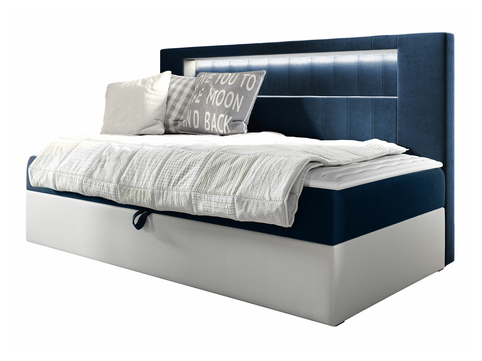 Lit boxspring Baltimore 168 (Soft 017 + Fresh 11)
