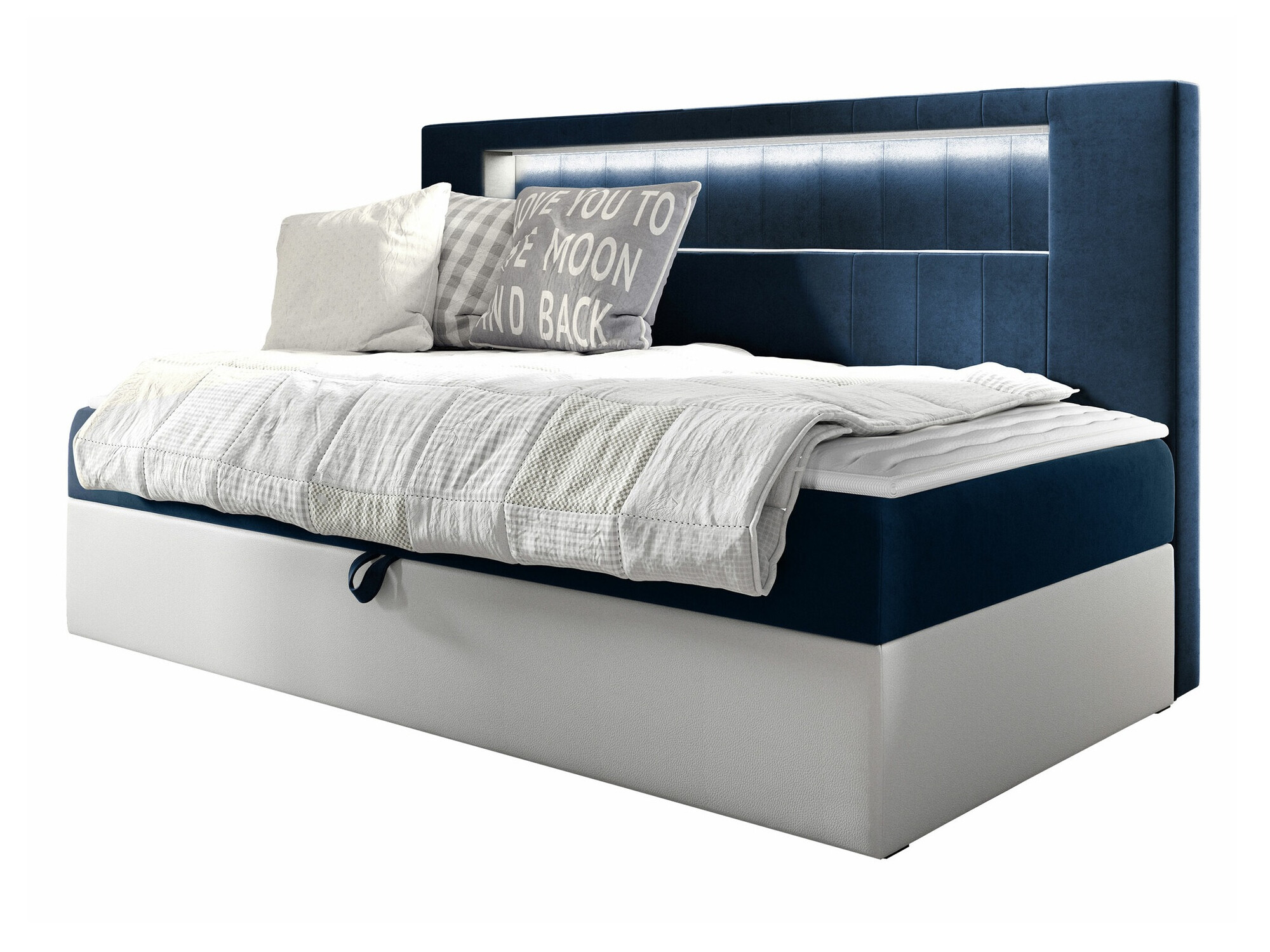 Lit boxspring Baltimore 168 (Soft 017 + Fresh 11)