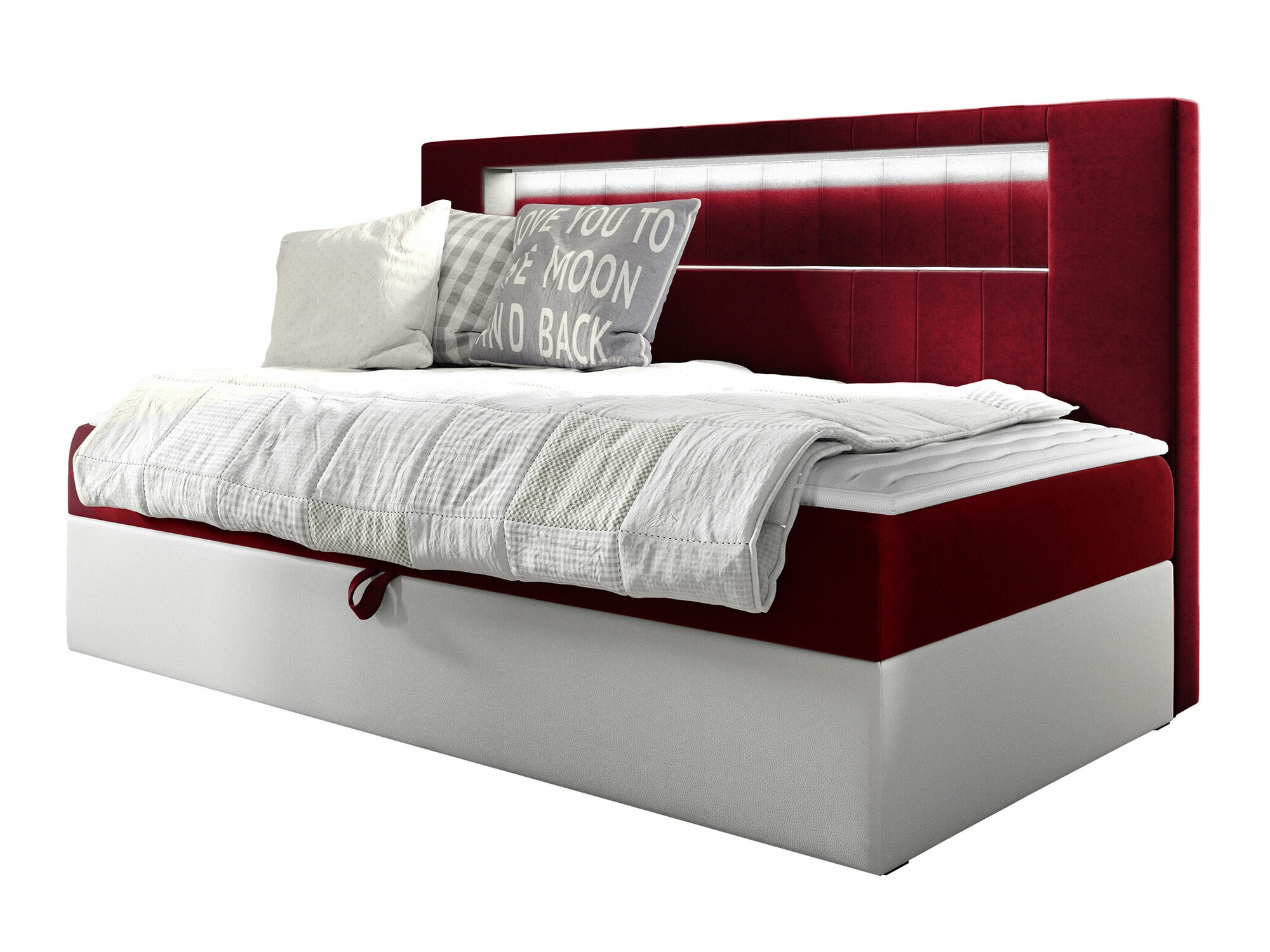 Lit boxspring Baltimore 168 (Soft 017 + Fresh 8)