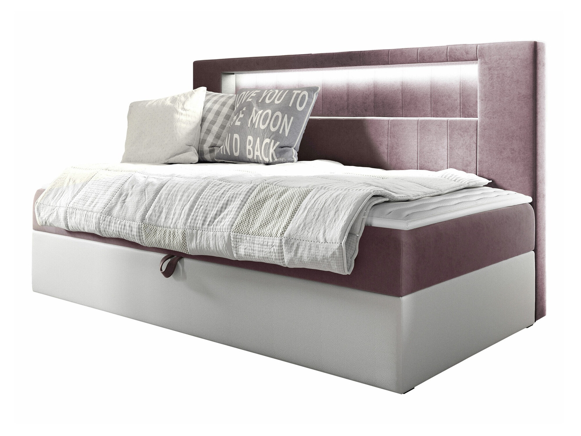 Lit boxspring Baltimore 168 (Soft 017 + Fresh 9)