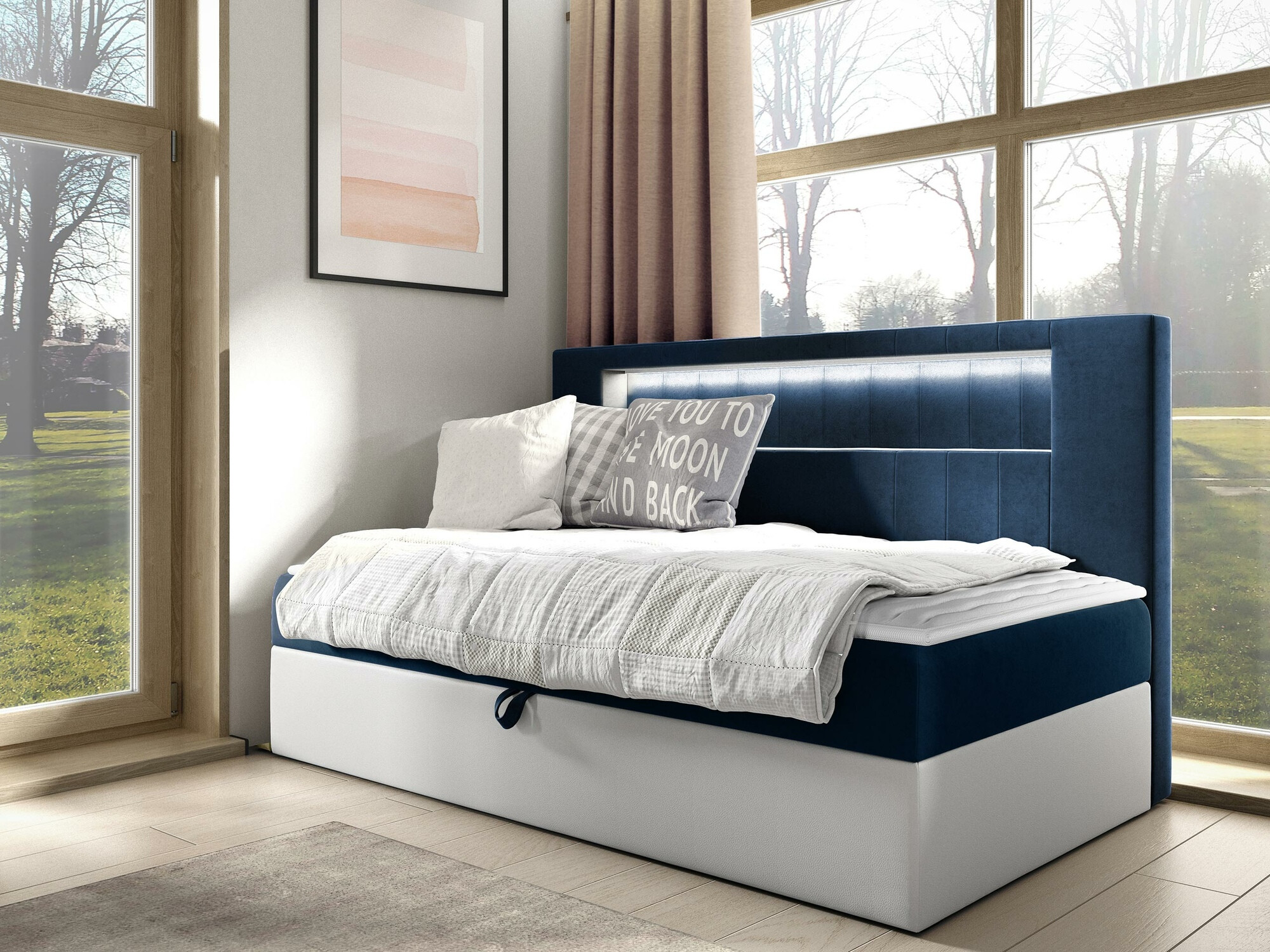 Lit boxspring Lucus IV (Soft 017 + Fresh 11)