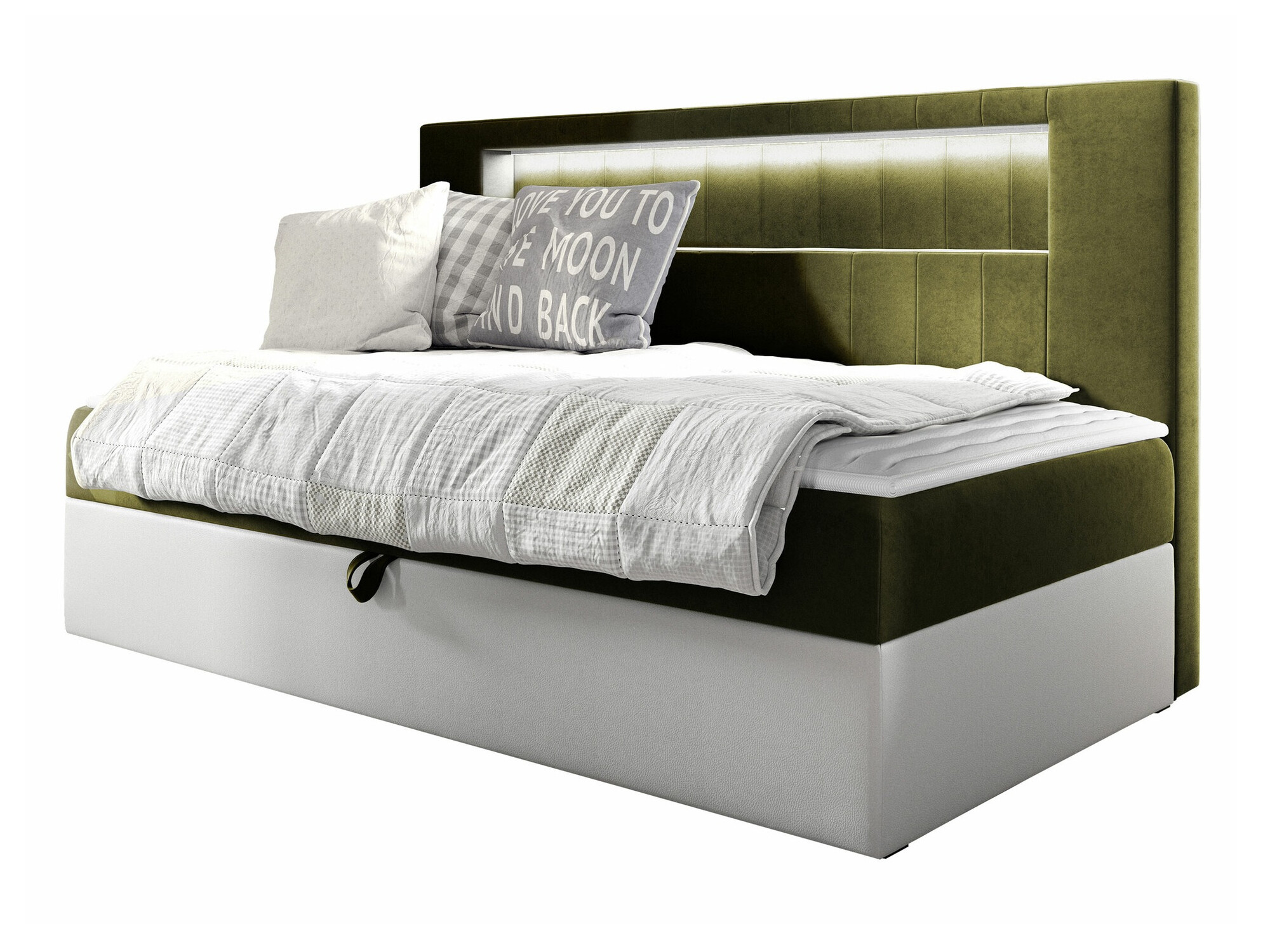 Lit boxspring Lucus IV (Soft 017 + Fresh 12)