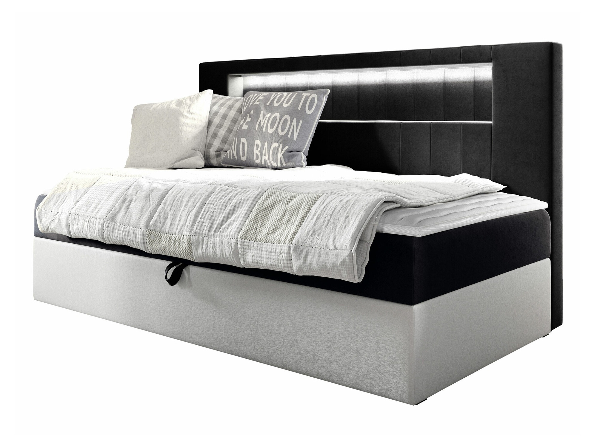 Lit boxspring Lucus IV (Soft 017 + Fresh 17)