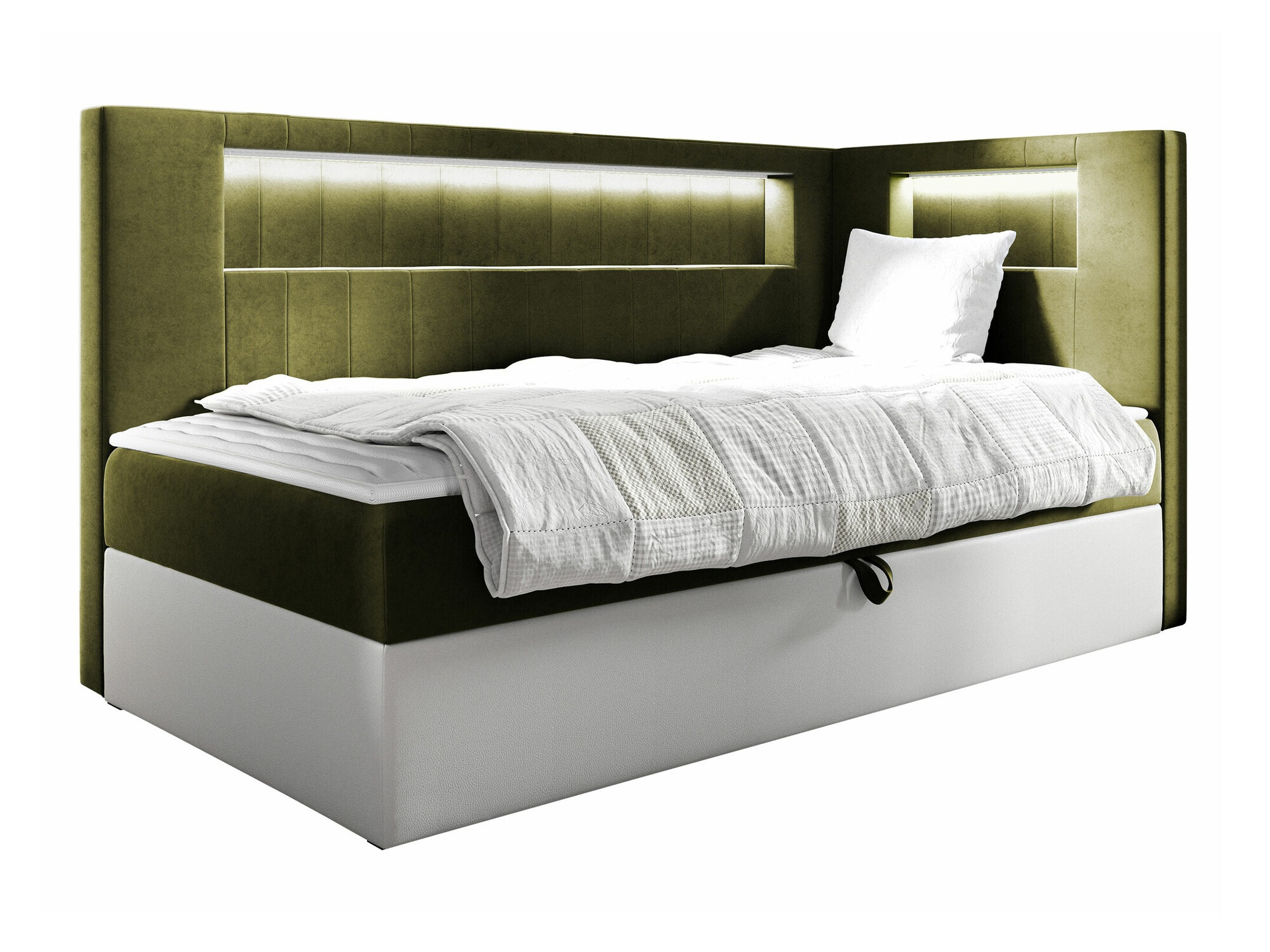 Lit boxspring Baltimore 172 (Soft 017 + Fresh 12)