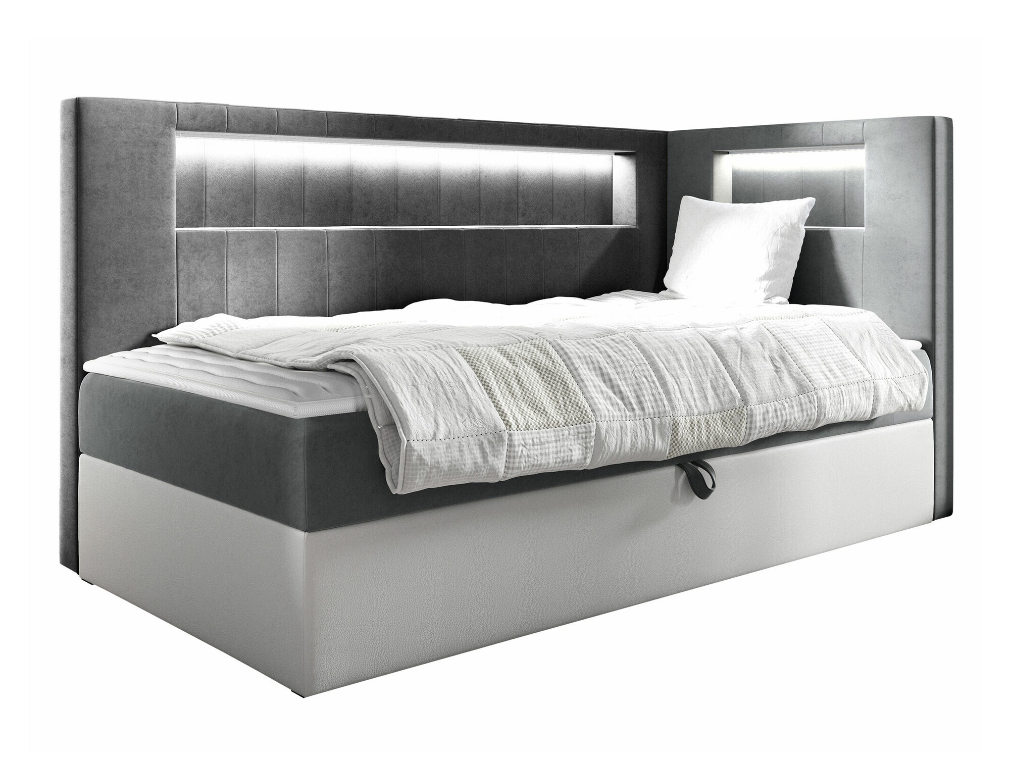 Lit boxspring Baltimore 172 (Soft 017 + Fresh 14)