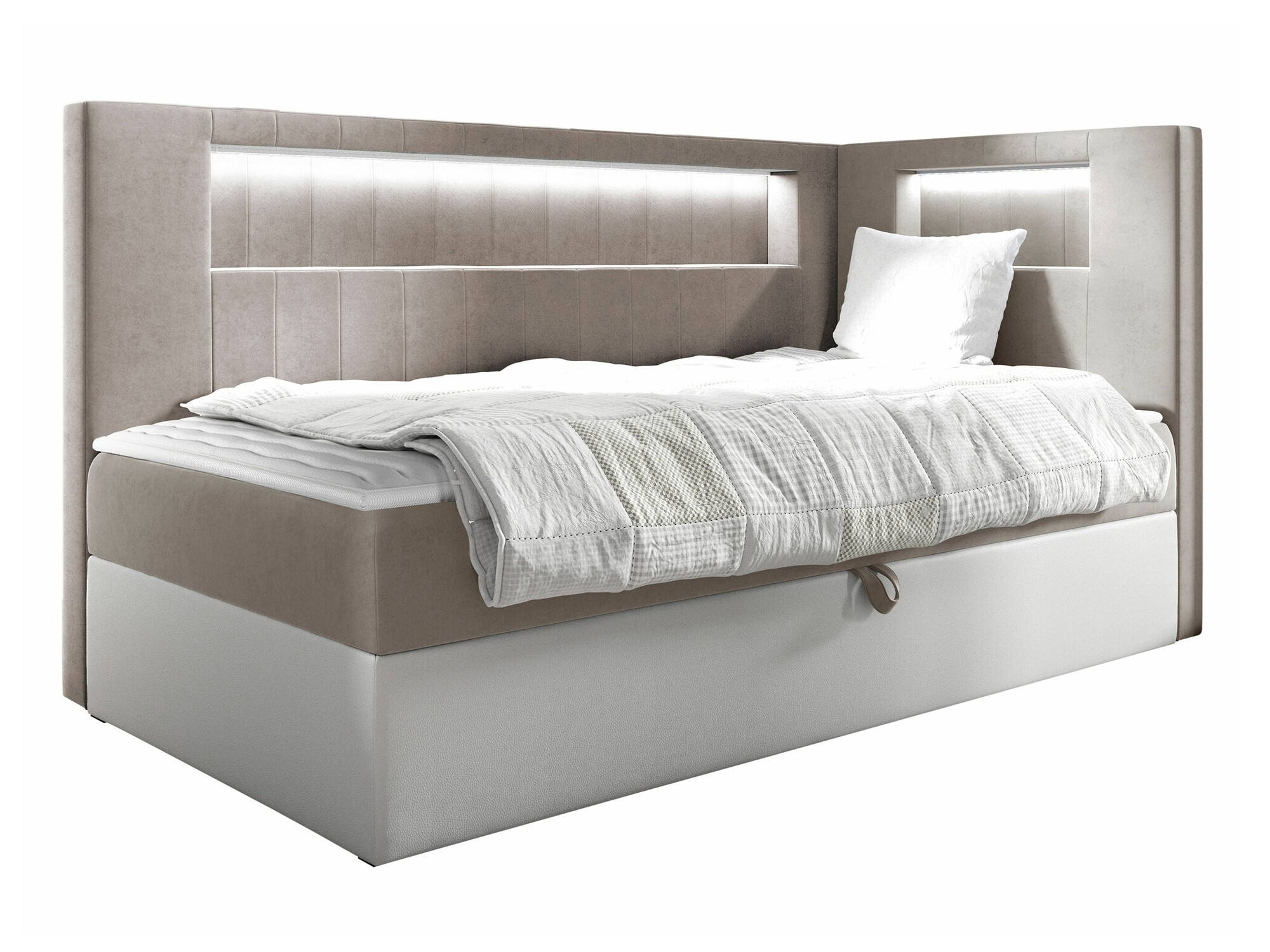 Lit boxspring Baltimore 172 (Soft 017 + Fresh 1)