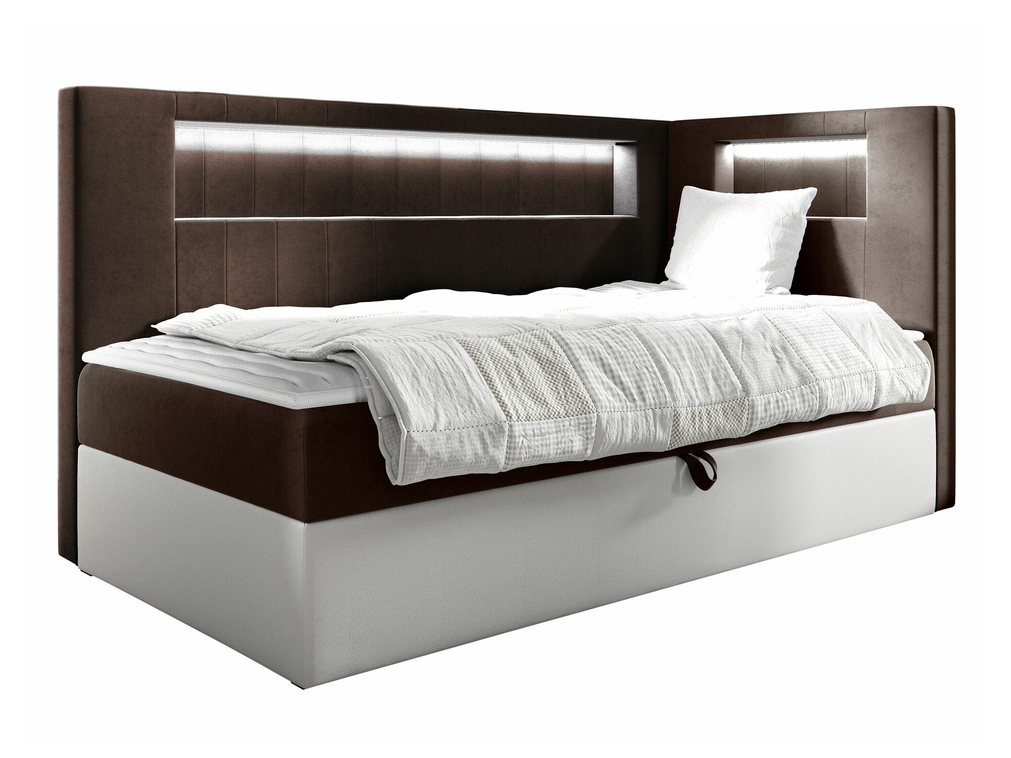 Lit boxspring Baltimore 172 (Soft 017 + Fresh 4)