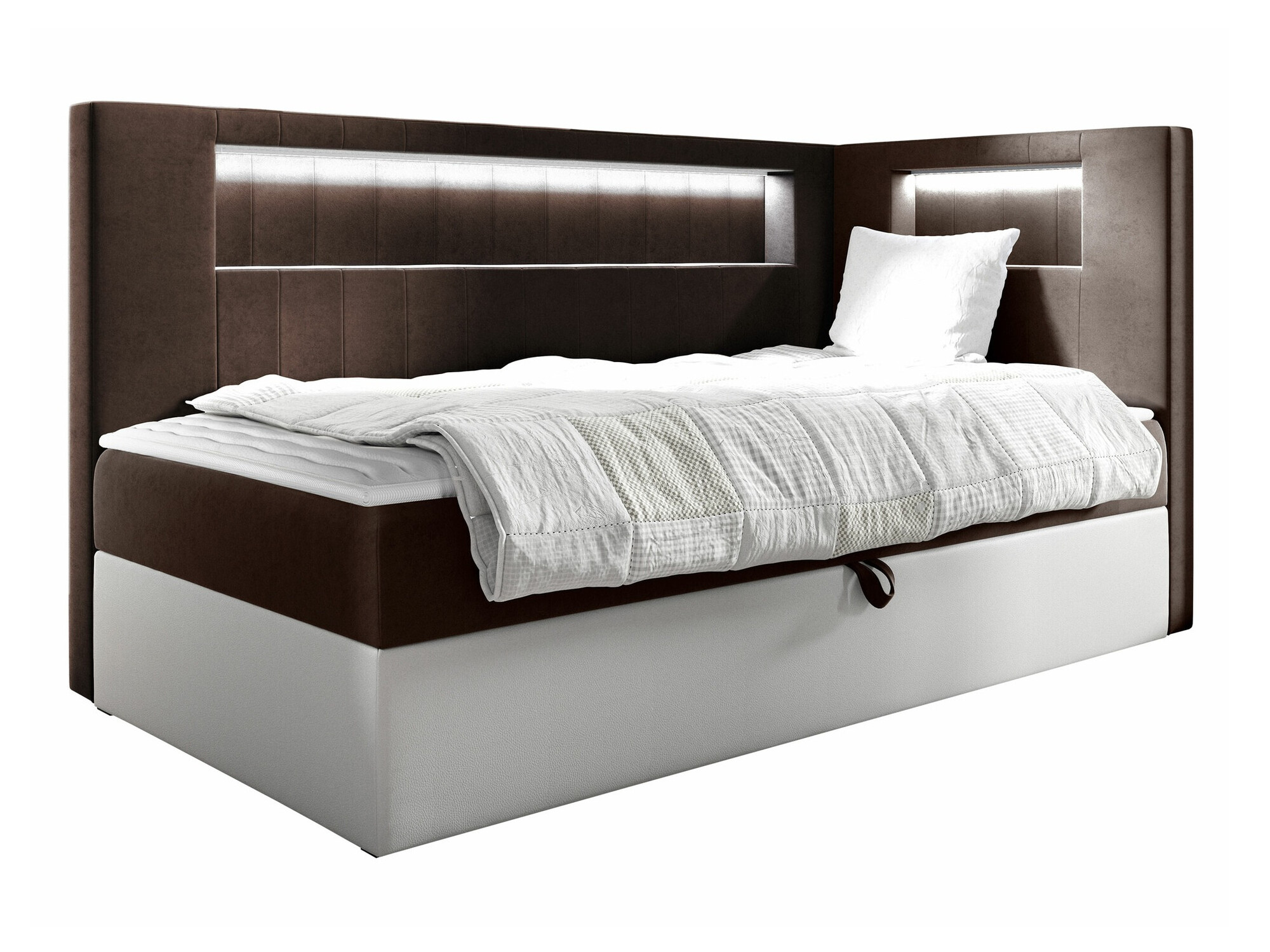 Lit boxspring Baltimore 172 (Soft 017 + Fresh 4)