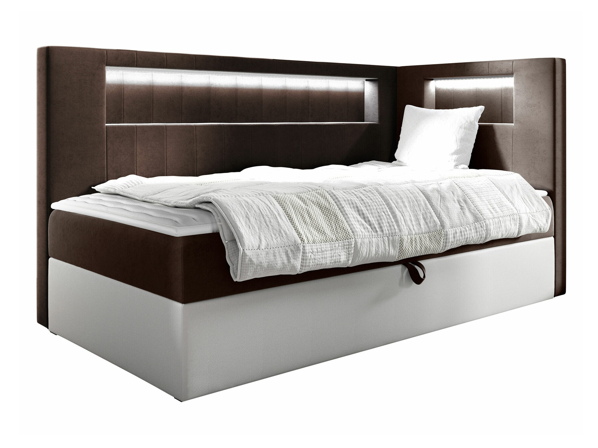 Lit boxspring Baltimore 172 (Soft 017 + Fresh 4)