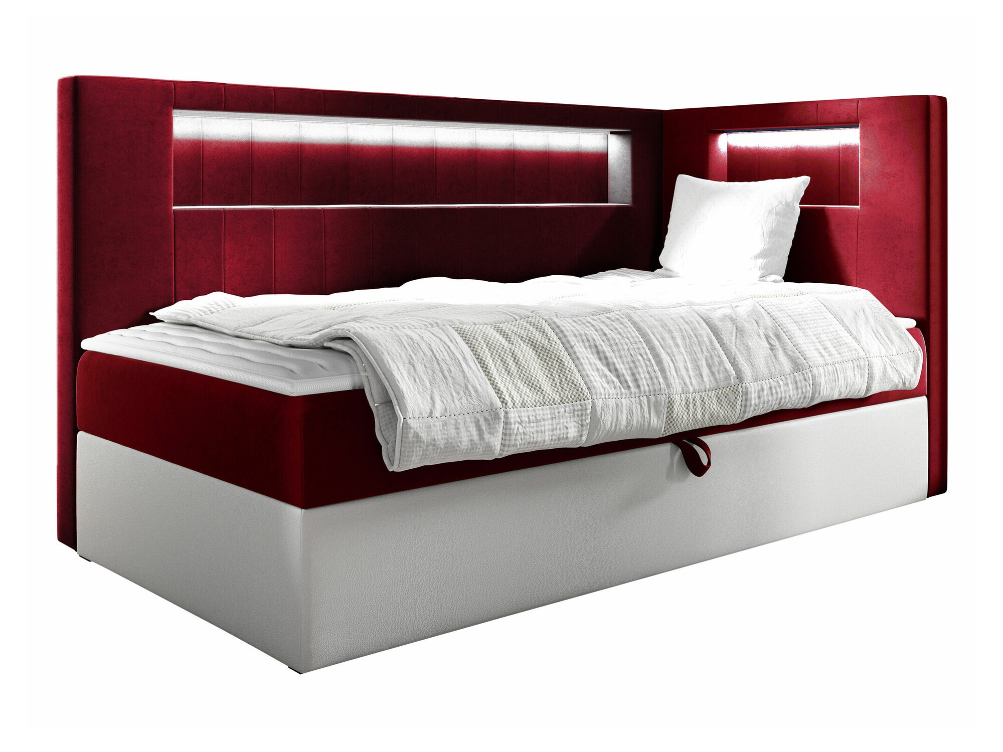 Lit boxspring Baltimore 172 (Soft 017 + Fresh 8)