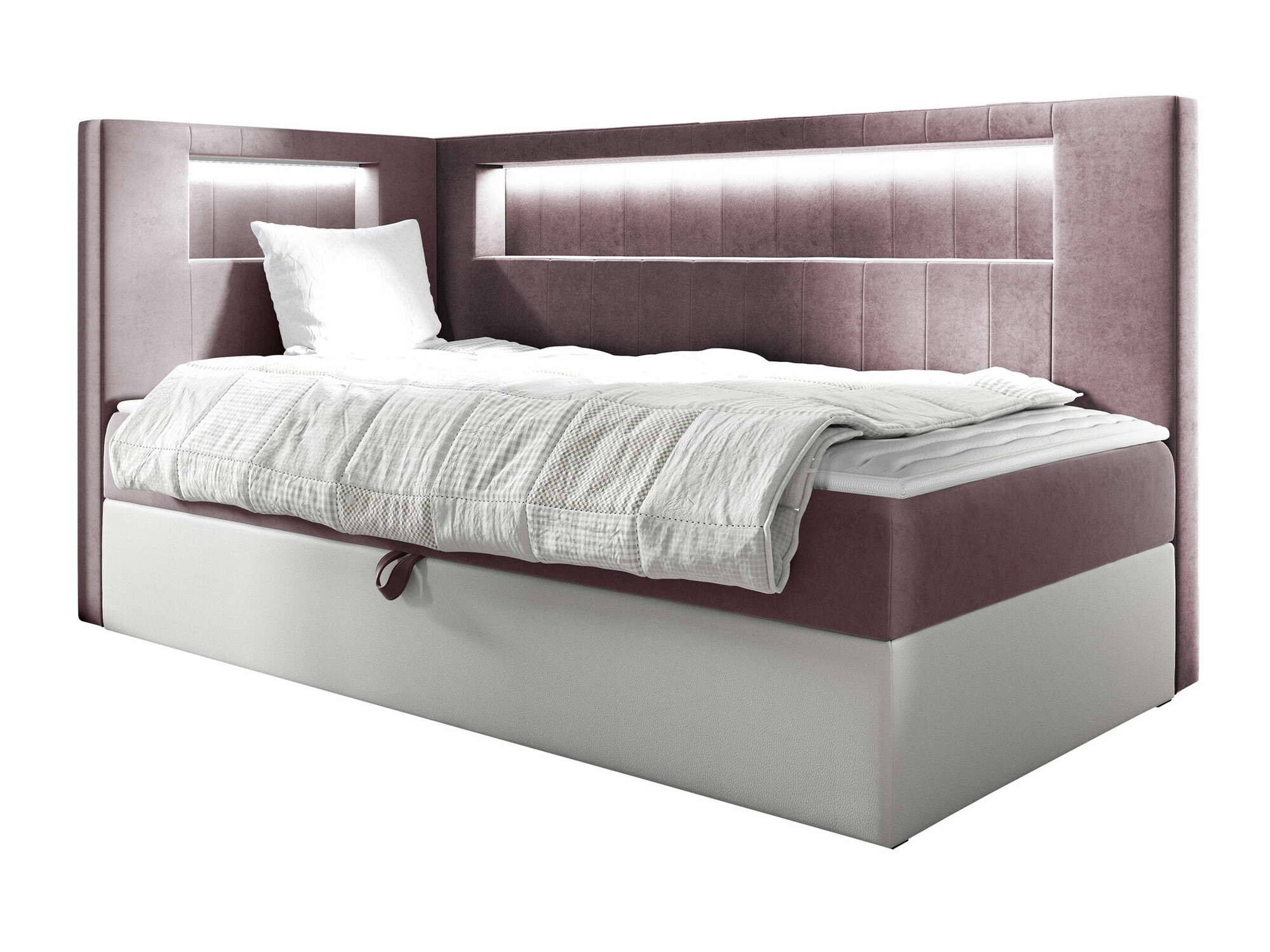 Lit boxspring Baltimore 172 (Soft 017 + Fresh 9)