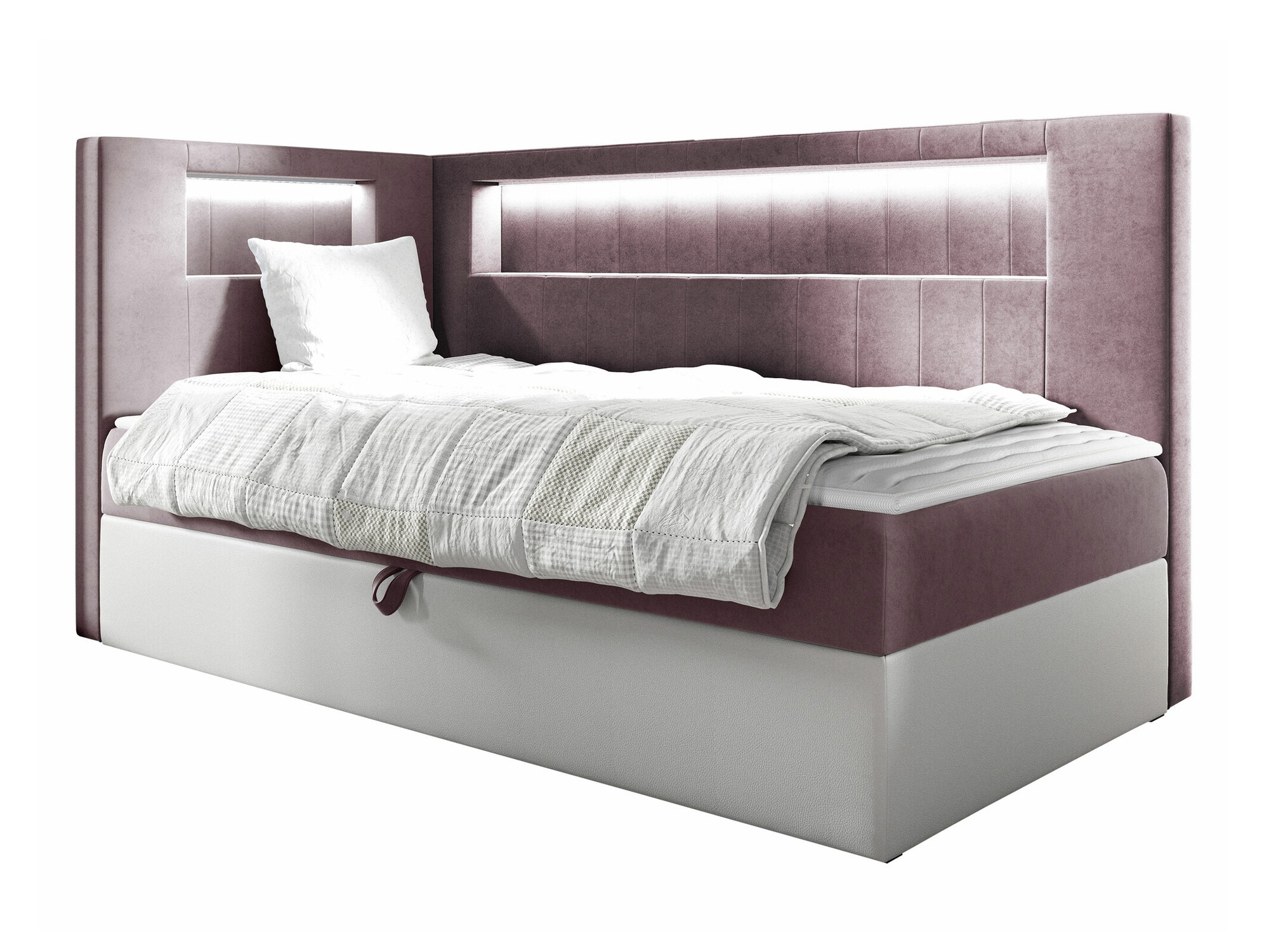 Lit boxspring Baltimore 172 (Soft 017 + Fresh 9)