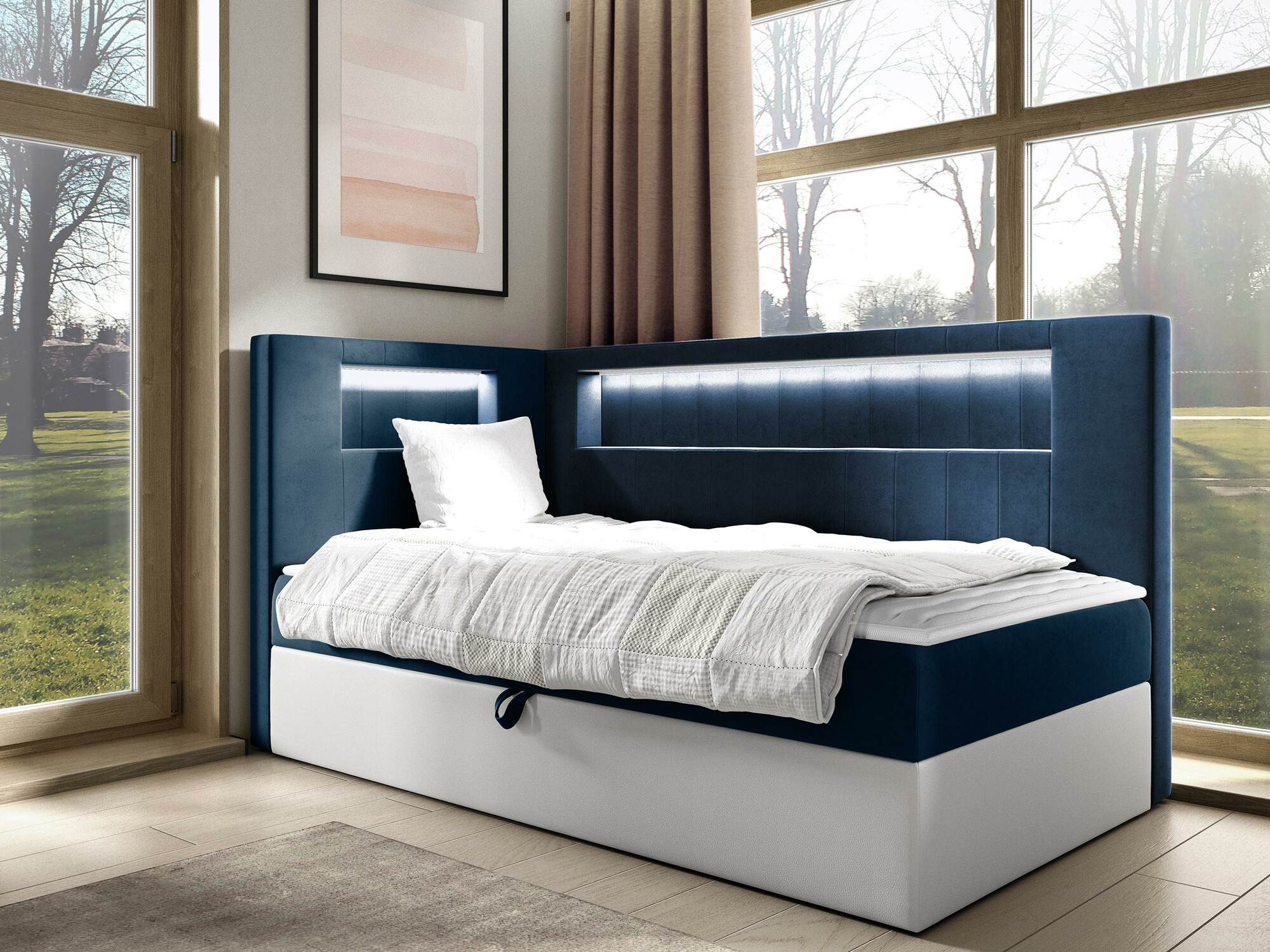 Lit boxspring Lucus VIII (Soft 017 + Fresh 11)