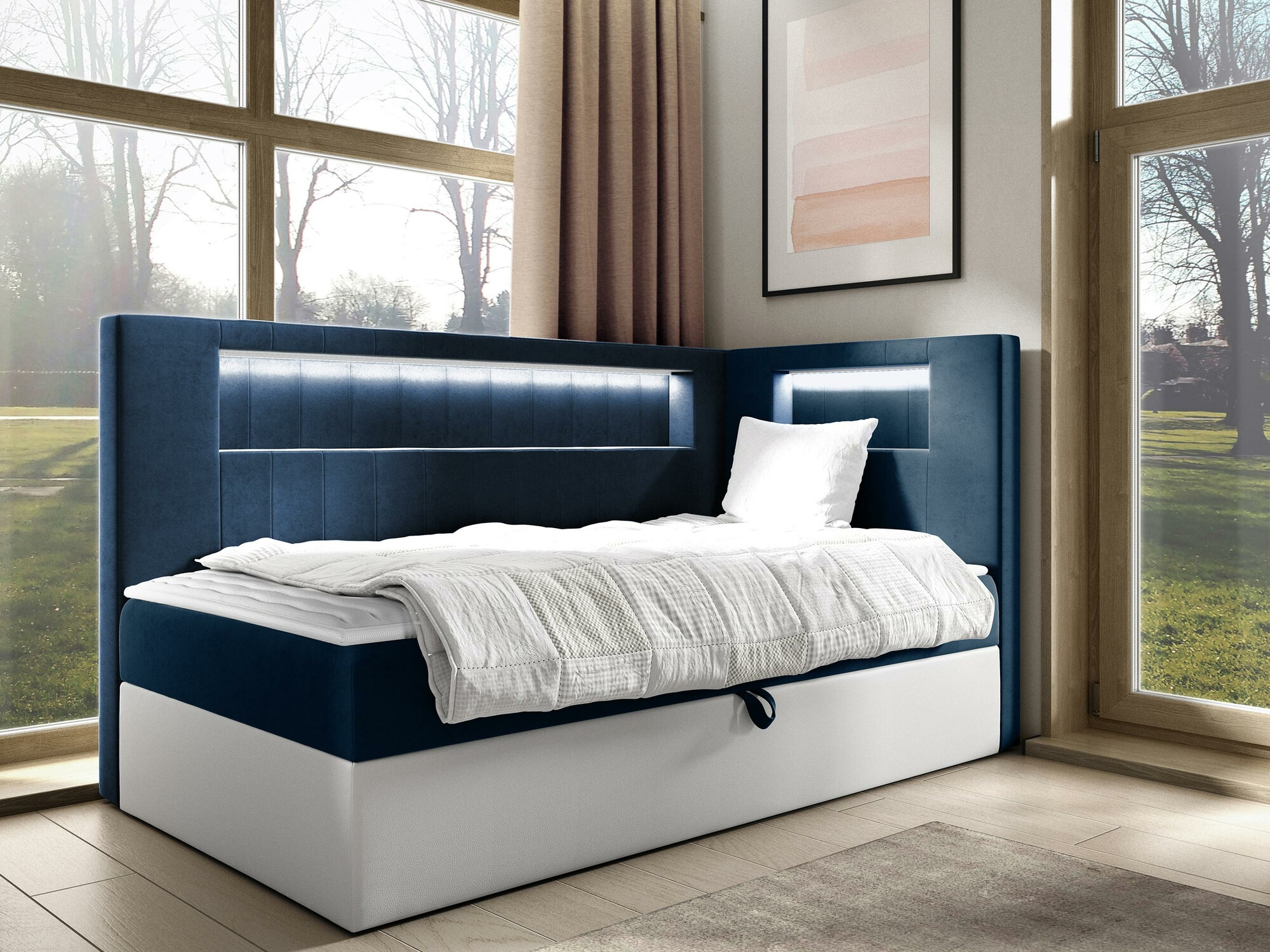 Lit boxspring Lucus VIII (Soft 017 + Fresh 11)
