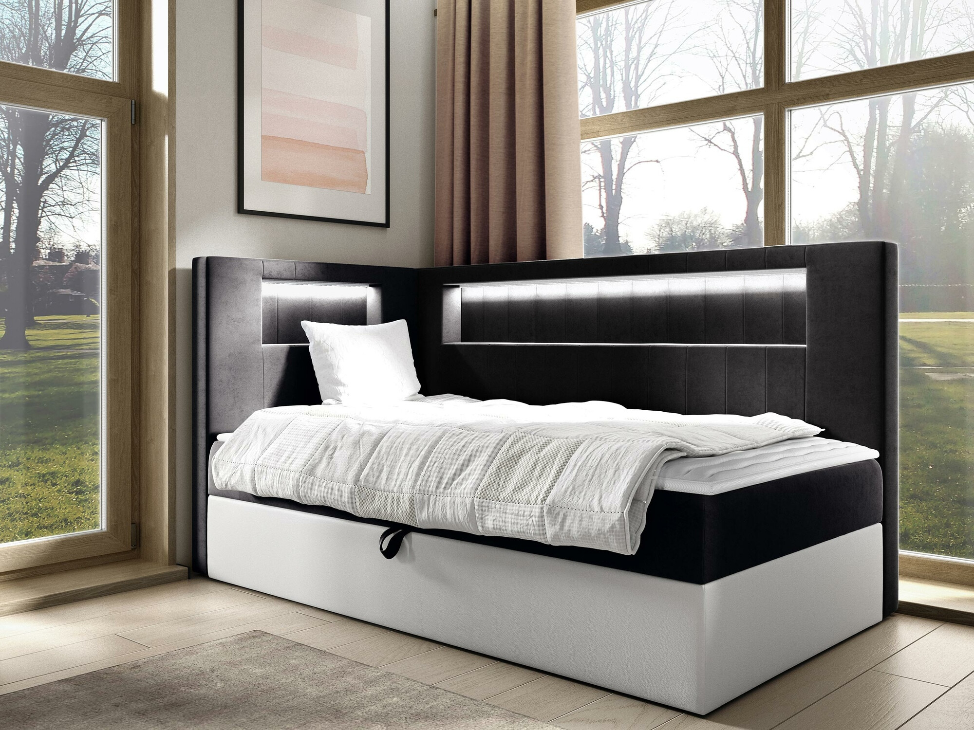 Lit boxspring Lucus VIII (Soft 017 + Fresh 17)