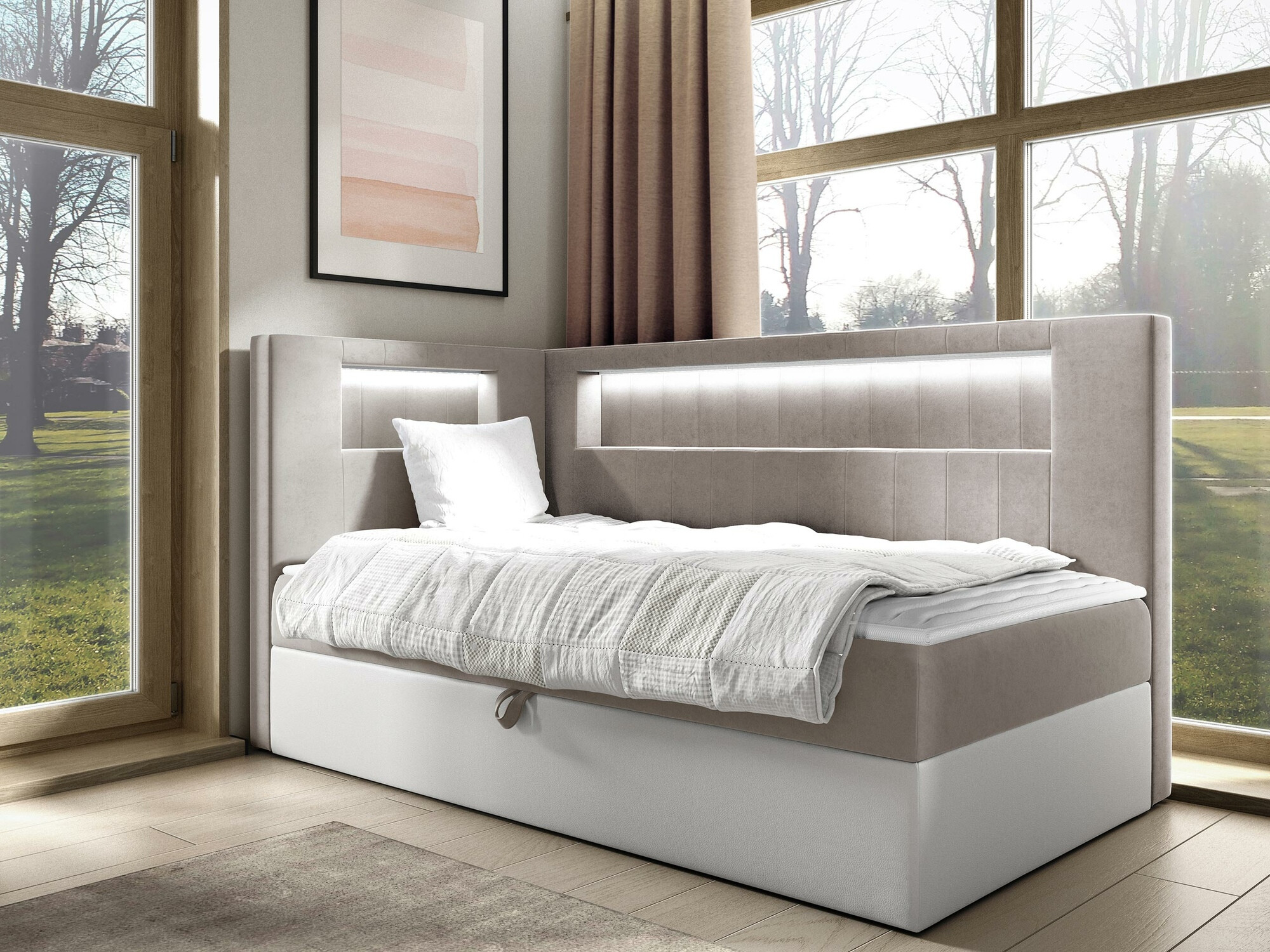 Lit boxspring Lucus VIII (Soft 017 + Fresh 1)