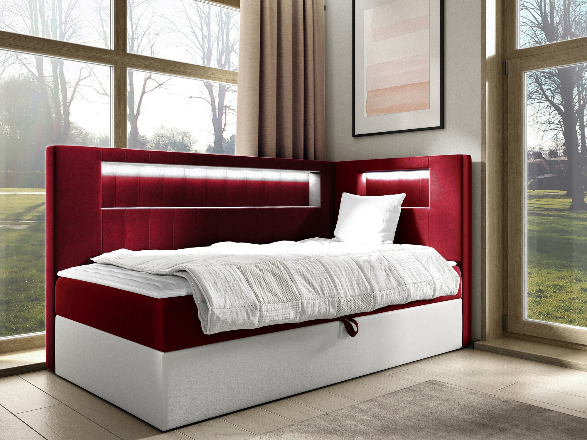 Lit boxspring Lucus VIII (Soft 017 + Fresh 8)