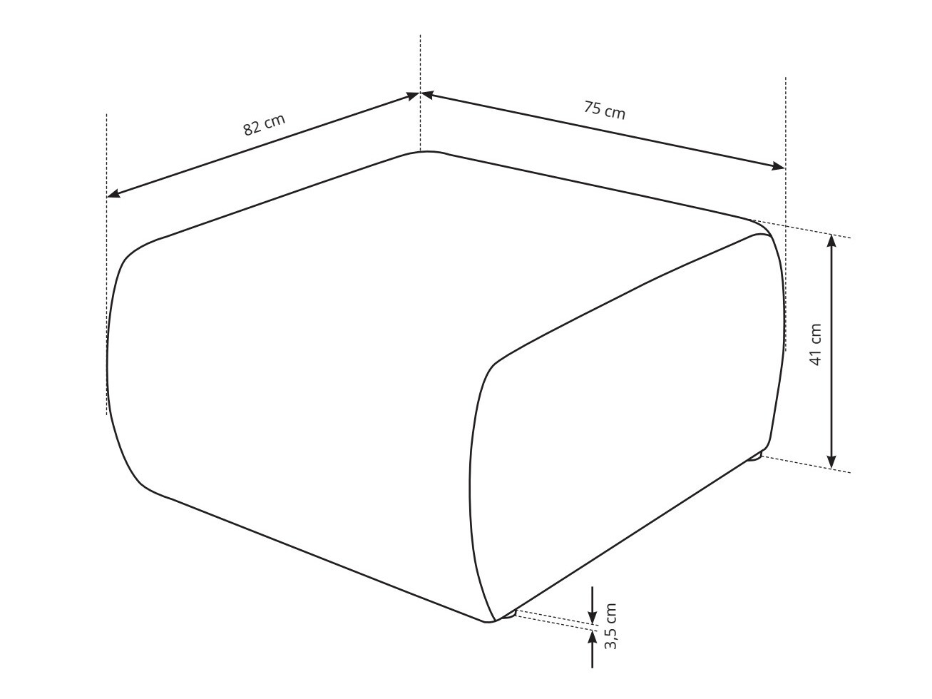 Pouf Kingston 158