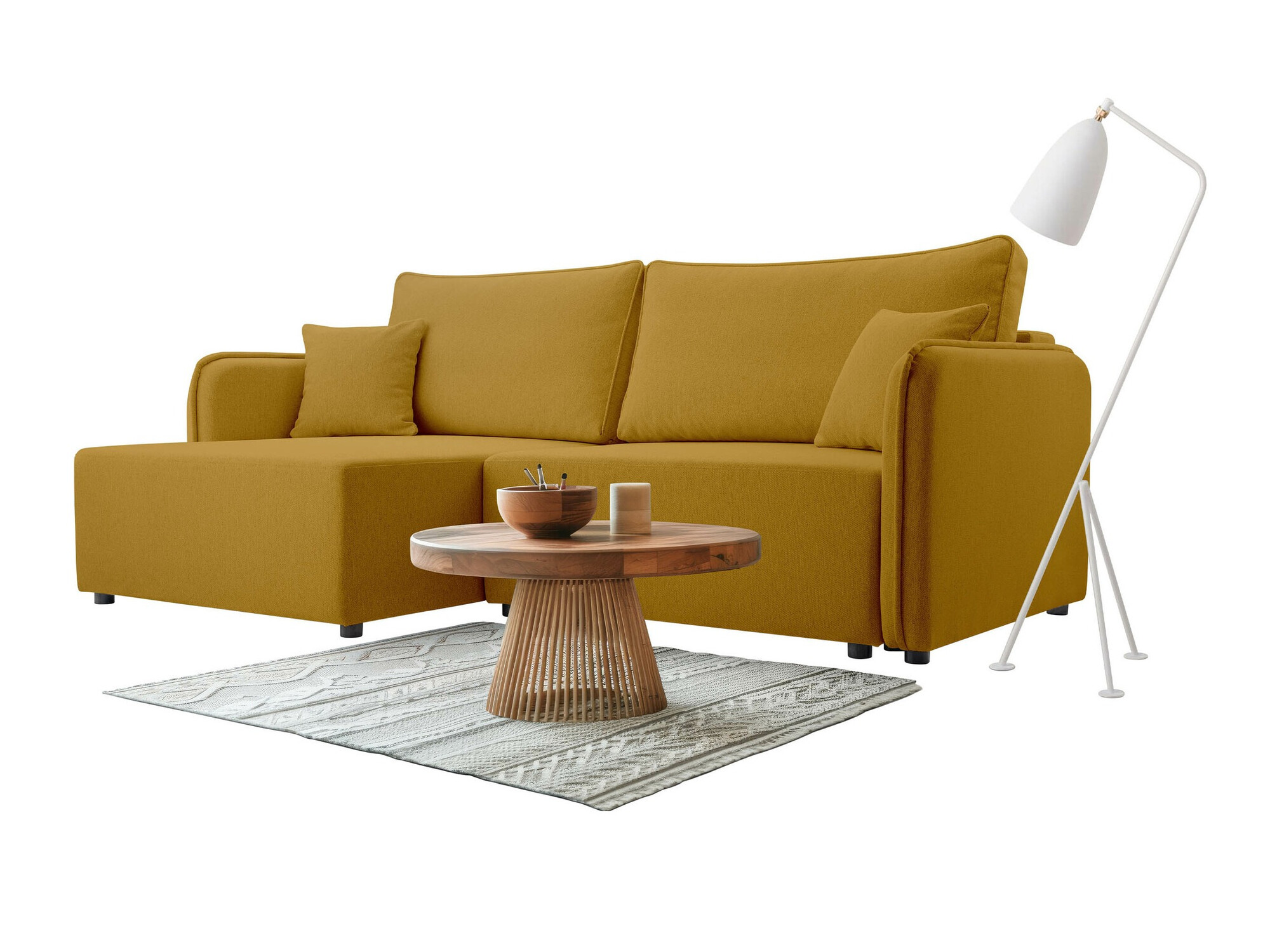 Canapé d'angle TrendyNest Turtura (Velo 626)