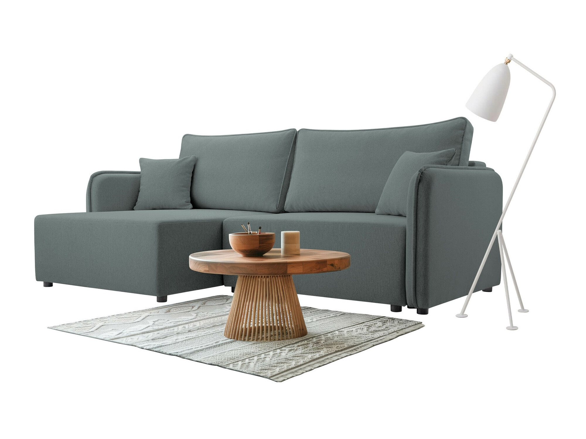 Canapé d'angle TrendyNest Turtura (Velo 635)