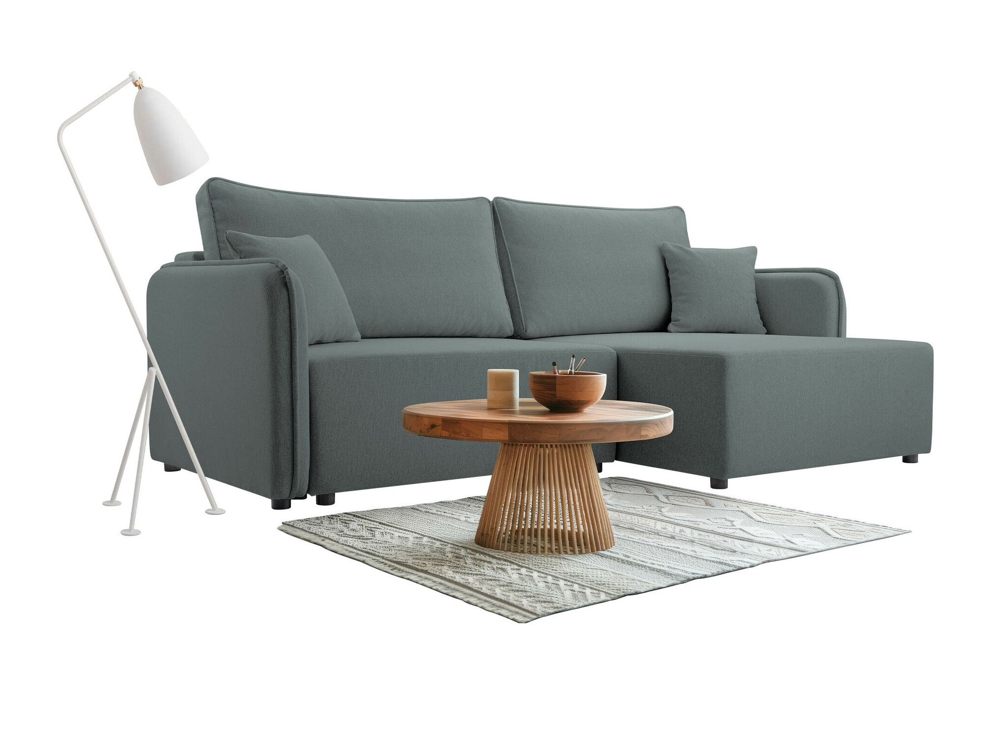 Canapé d'angle TrendyNest Turtura (Velo 635)