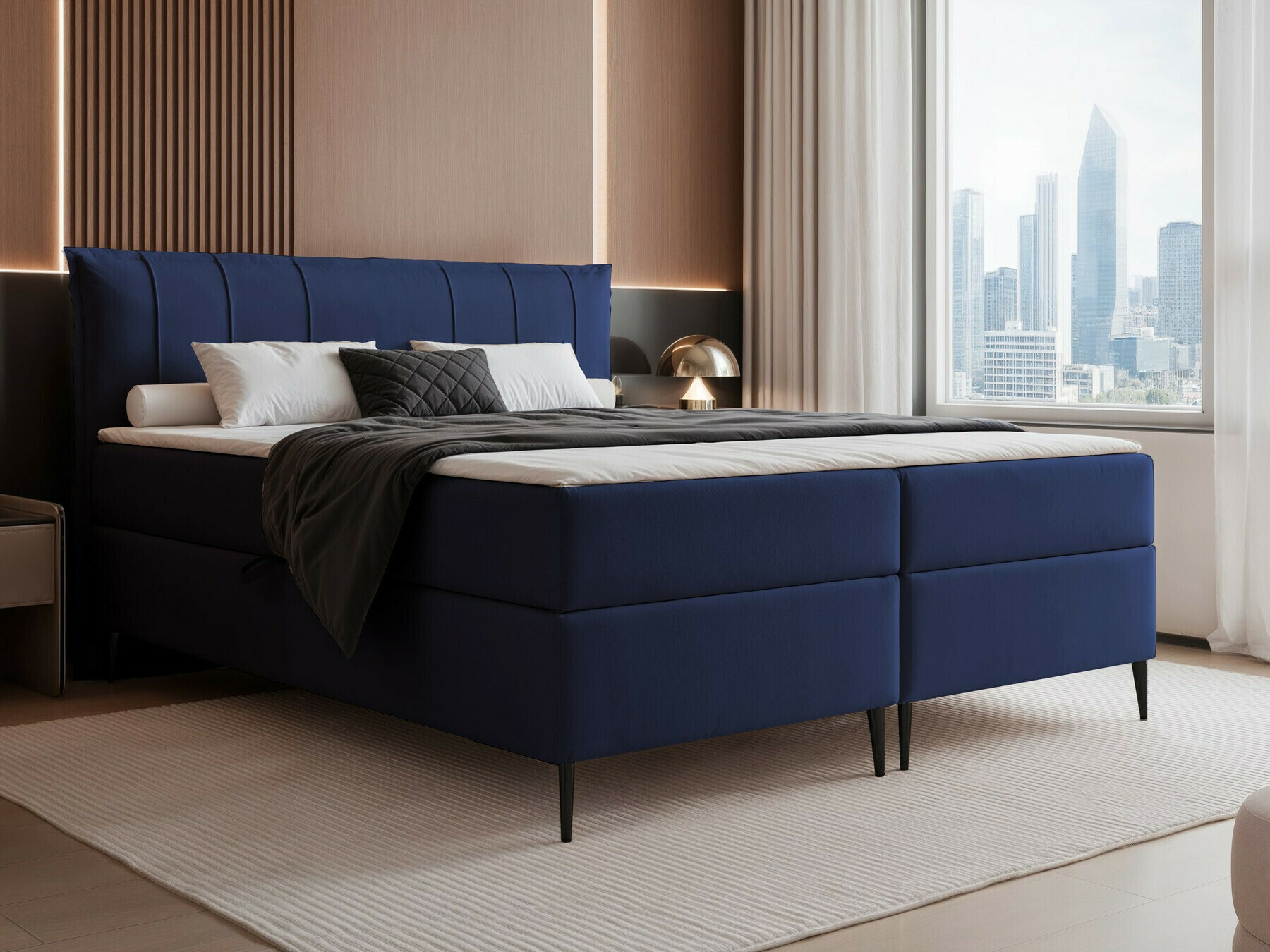 Lit boxspring Martinez 105 (Magic Velvet 2216)